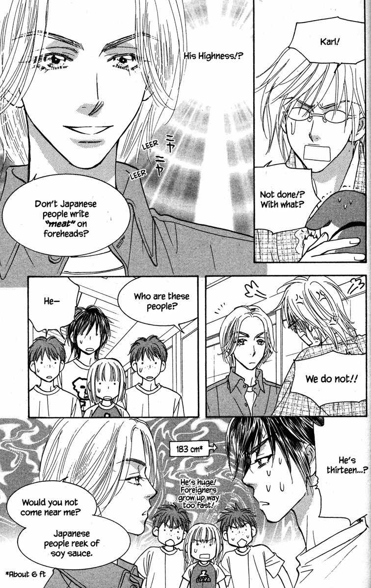 Gokuraku Seishun Hockey Bu Chapter 31 page 13 - Chapter 31: A Real Live Prince!? Operation: Love Love Japan