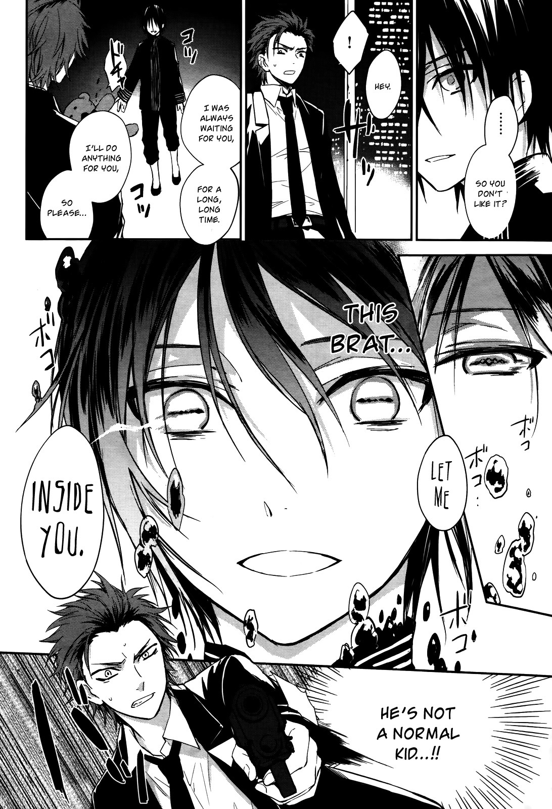 Gokurakuchou Dead End Chapter 1 page 12 - Chapter 1: The Hitman Dies.