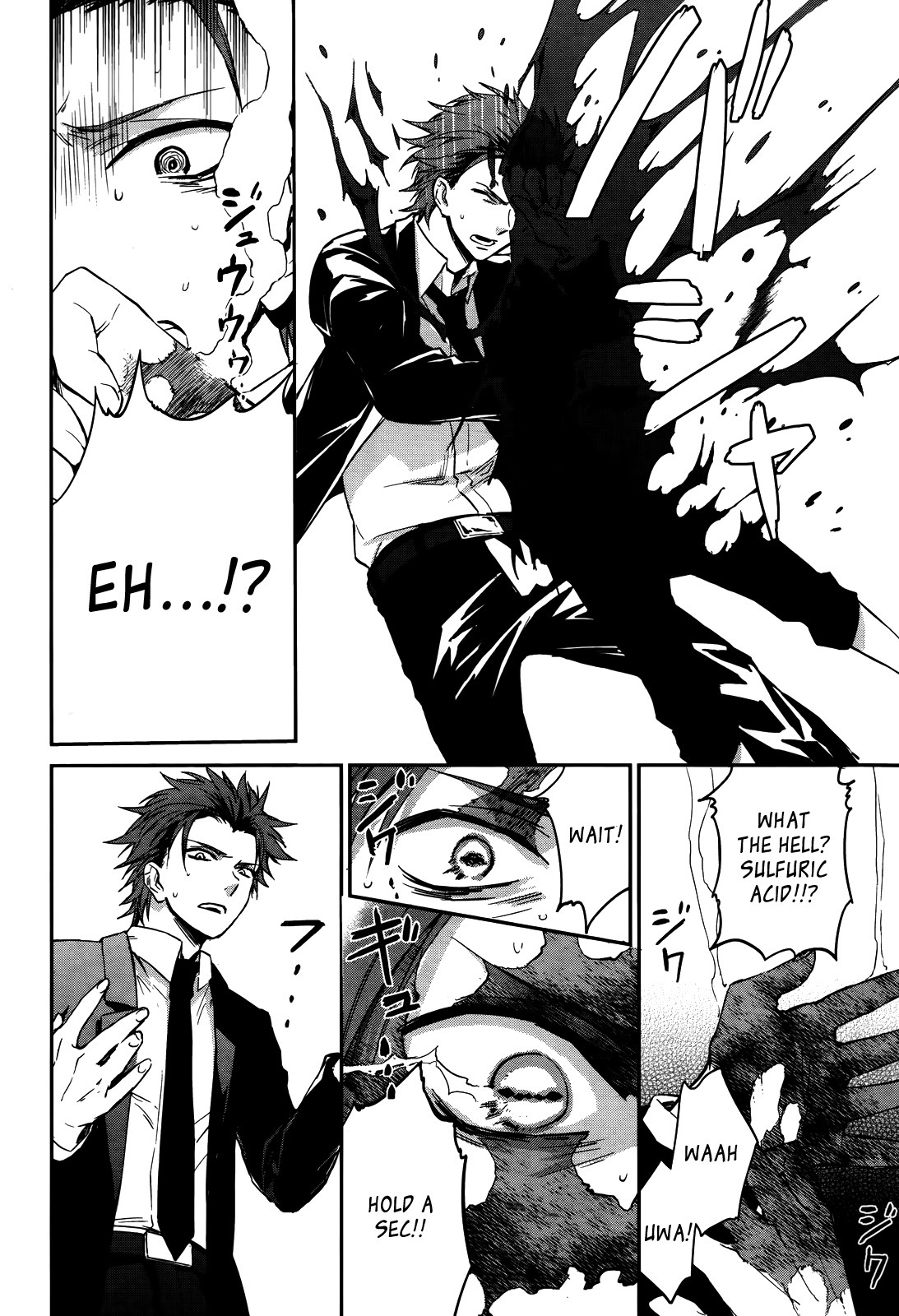 Gokurakuchou Dead End Chapter 1 page 14 - Chapter 1: The Hitman Dies.