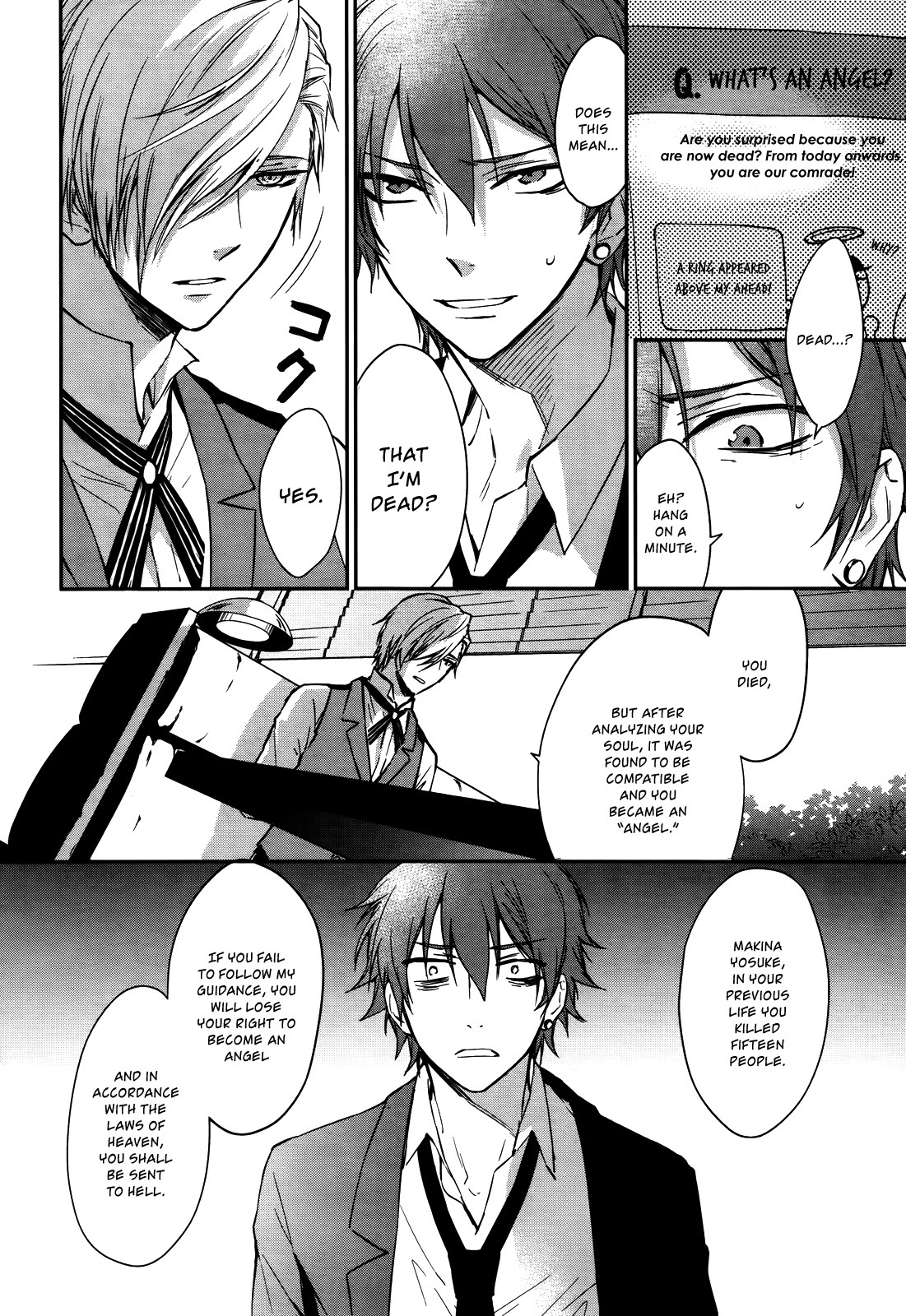 Gokurakuchou Dead End Chapter 1 page 22 - Chapter 1: The Hitman Dies.