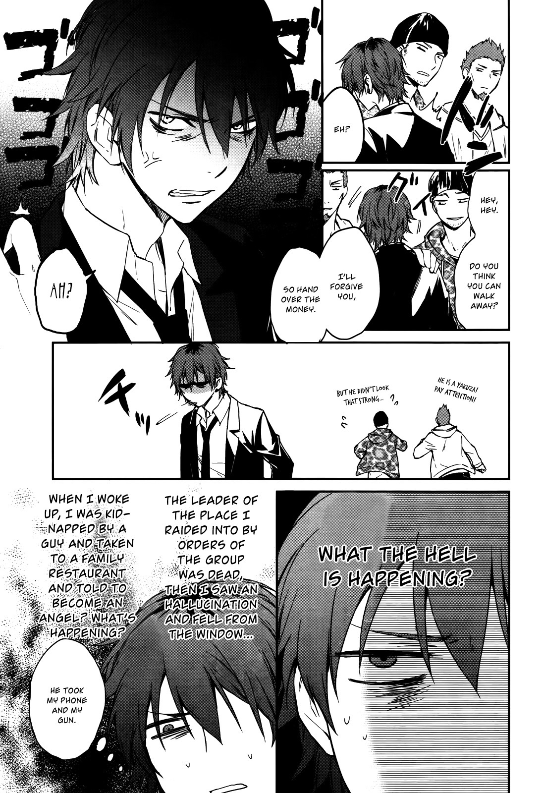 Gokurakuchou Dead End Chapter 1 page 27 - Chapter 1: The Hitman Dies.