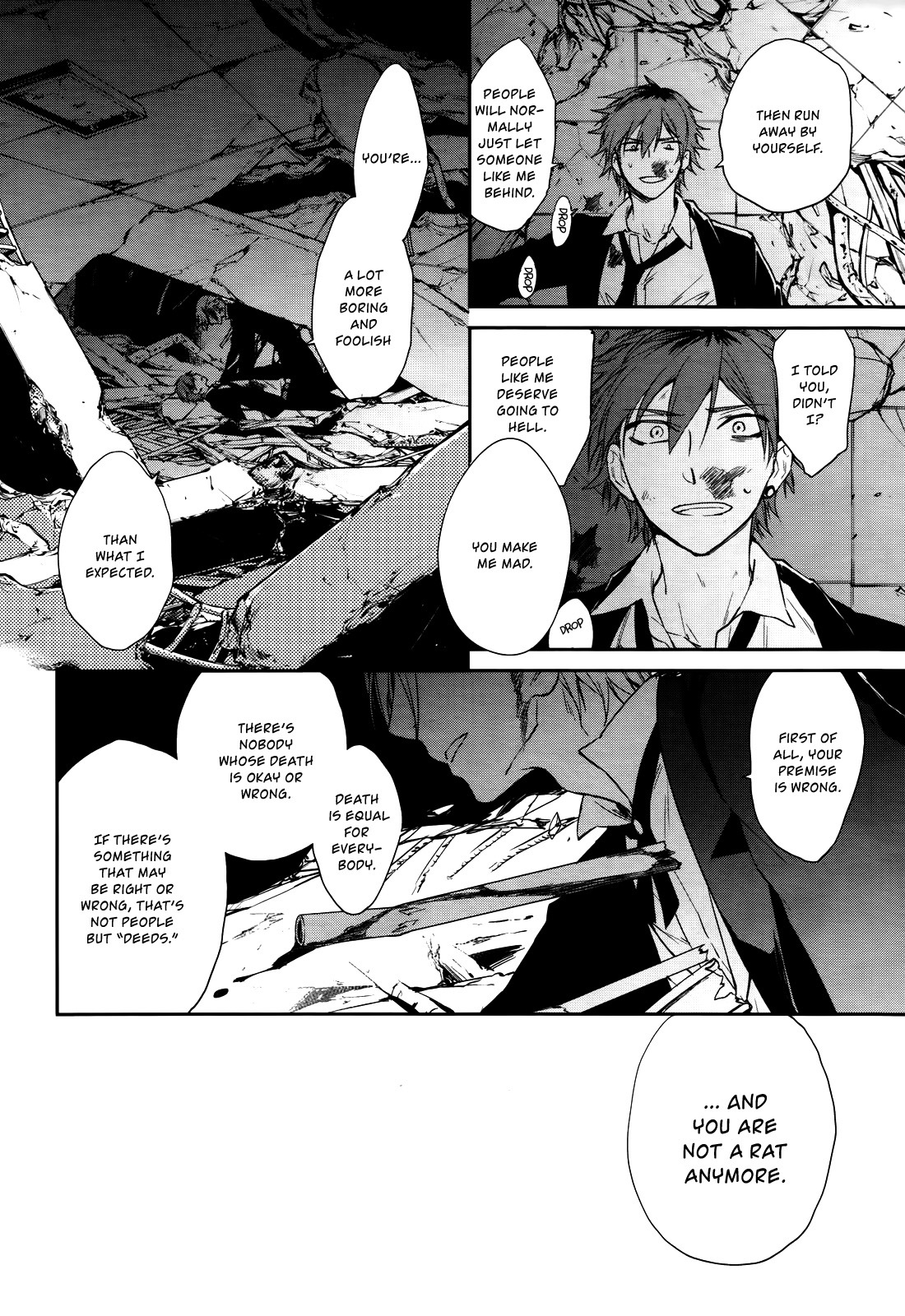 Gokurakuchou Dead End Chapter 1 page 54 - Chapter 1: The Hitman Dies.