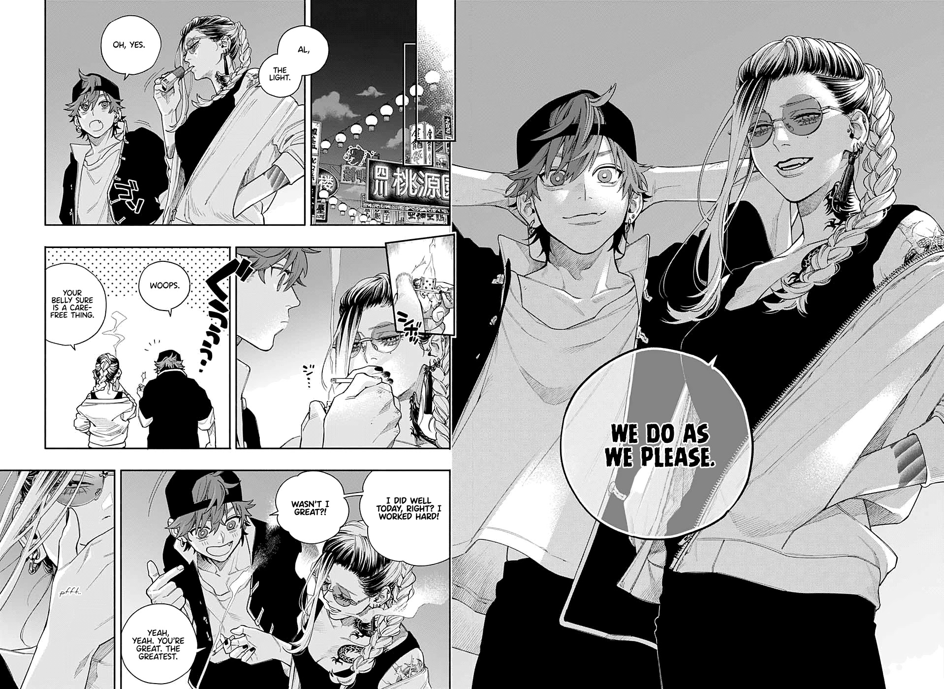 Gokurakugai Chapter 0 page 52 - Oneshot