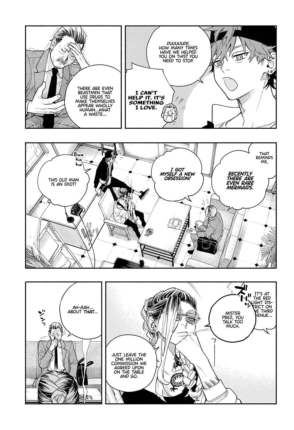 Gokurakugai Chapter 0 page 7 - Oneshot