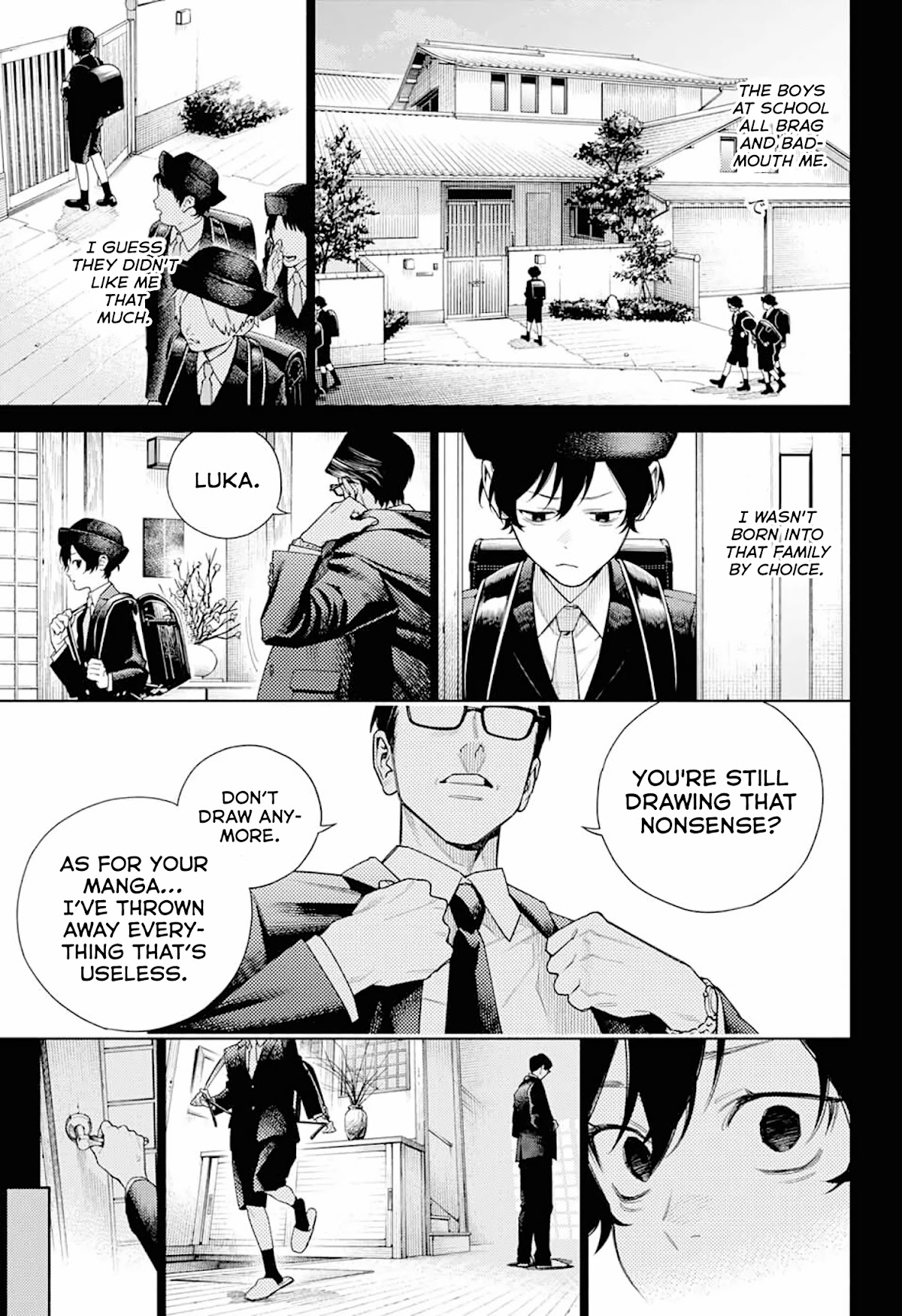 Gokurakugai Chapter 1 page 25 - Chapter 1: Gokuraku District’s Troubleshooters Office