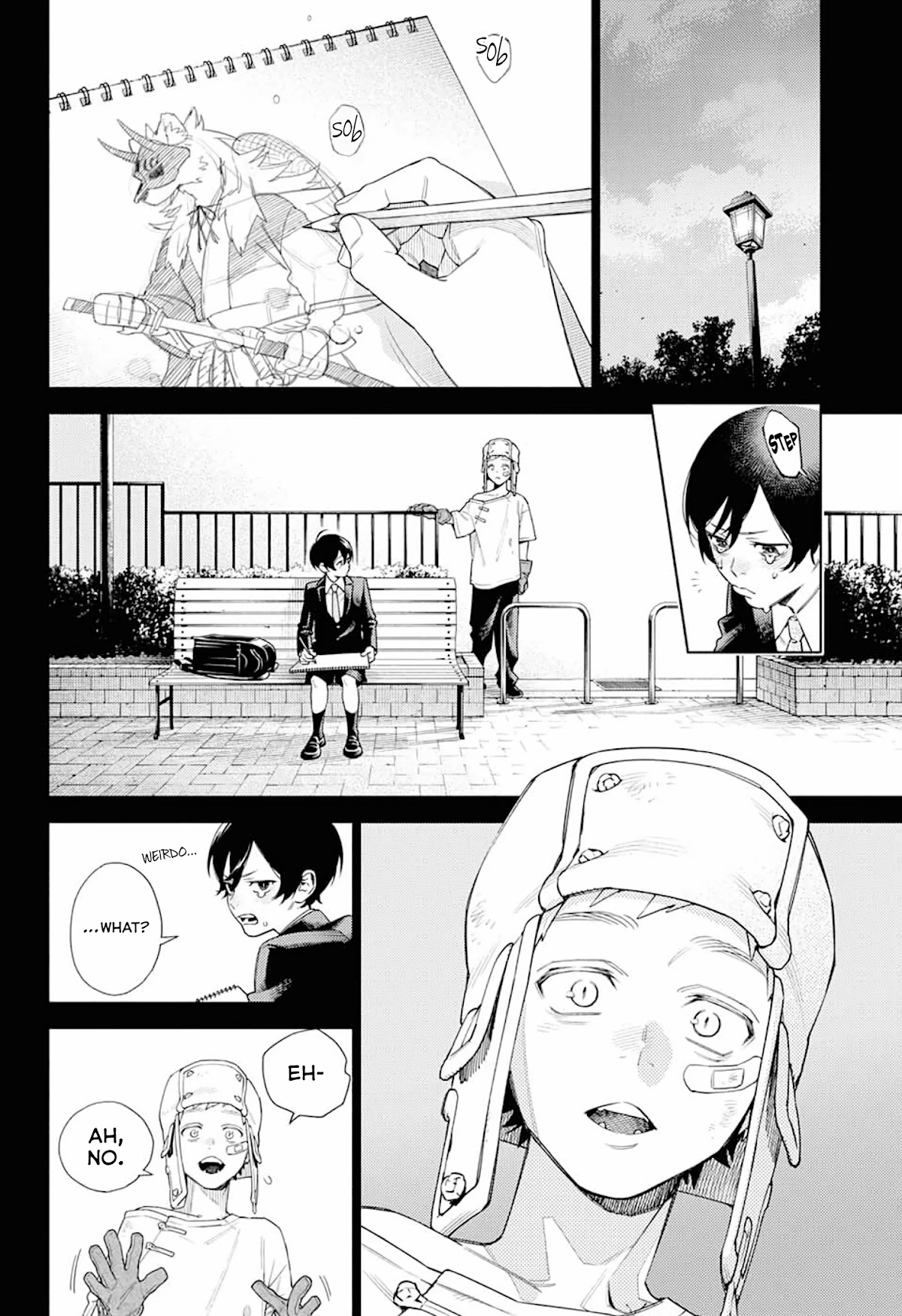 Gokurakugai Chapter 1 page 26 - Chapter 1: Gokuraku District’s Troubleshooters Office