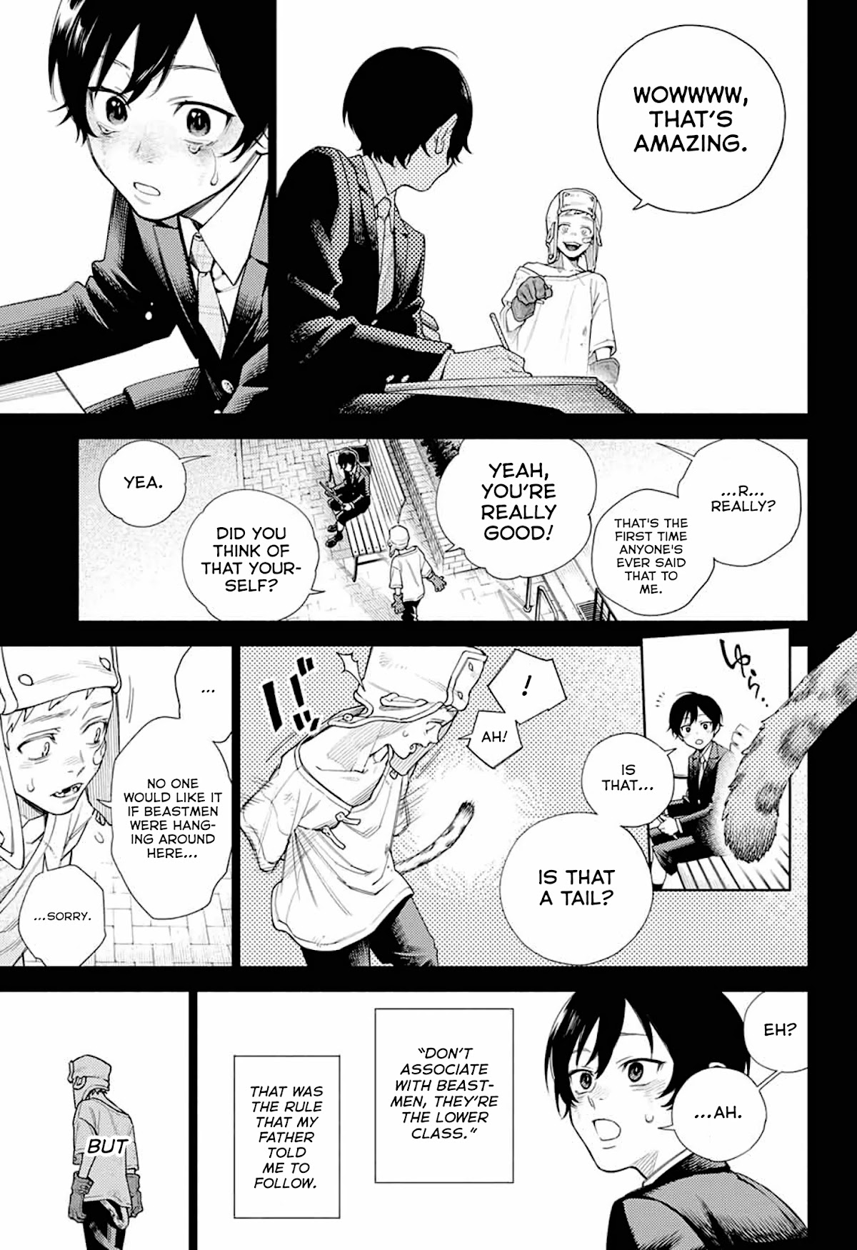 Gokurakugai Chapter 1 page 27 - Chapter 1: Gokuraku District’s Troubleshooters Office