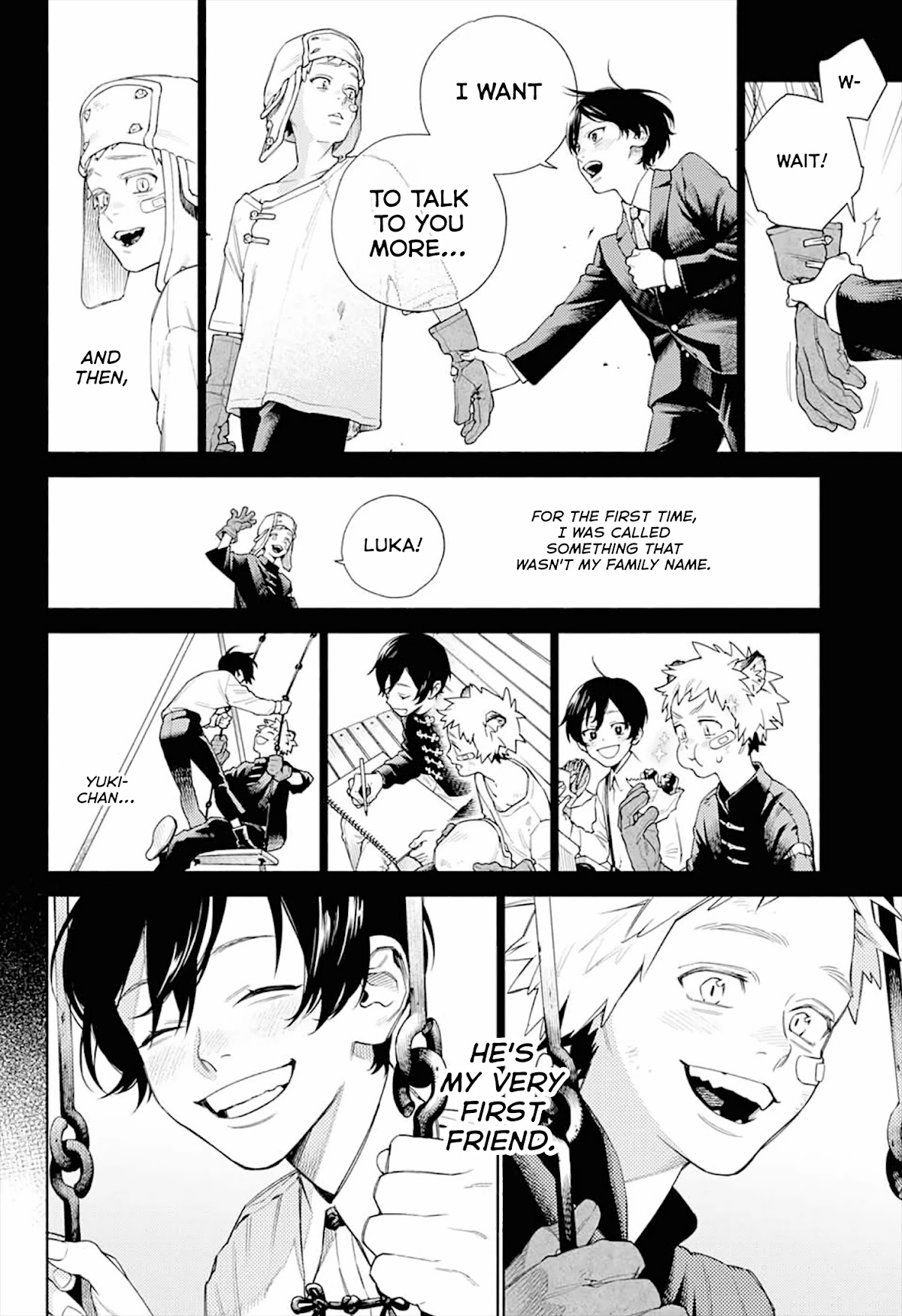 Gokurakugai Chapter 1 page 28 - Chapter 1: Gokuraku District’s Troubleshooters Office