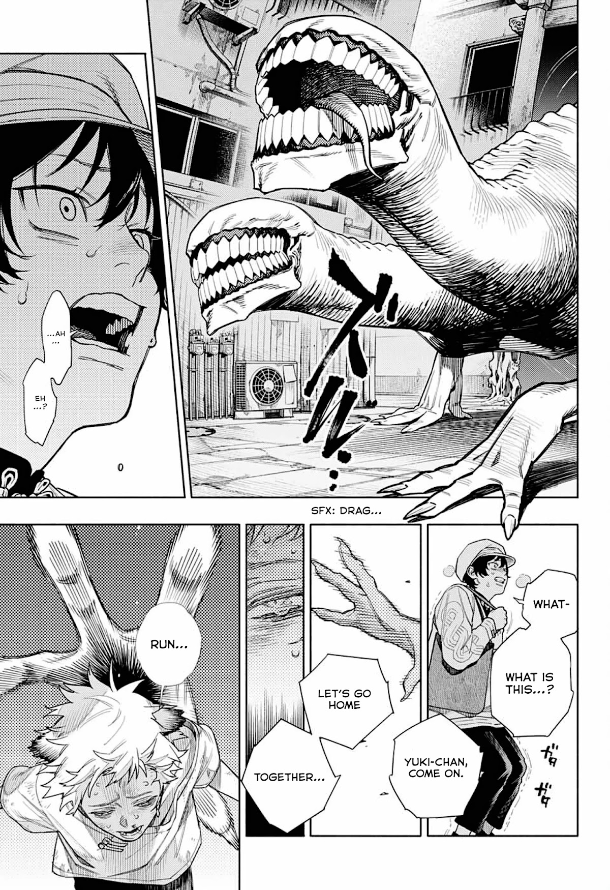 Gokurakugai Chapter 1 page 39 - Chapter 1: Gokuraku District’s Troubleshooters Office