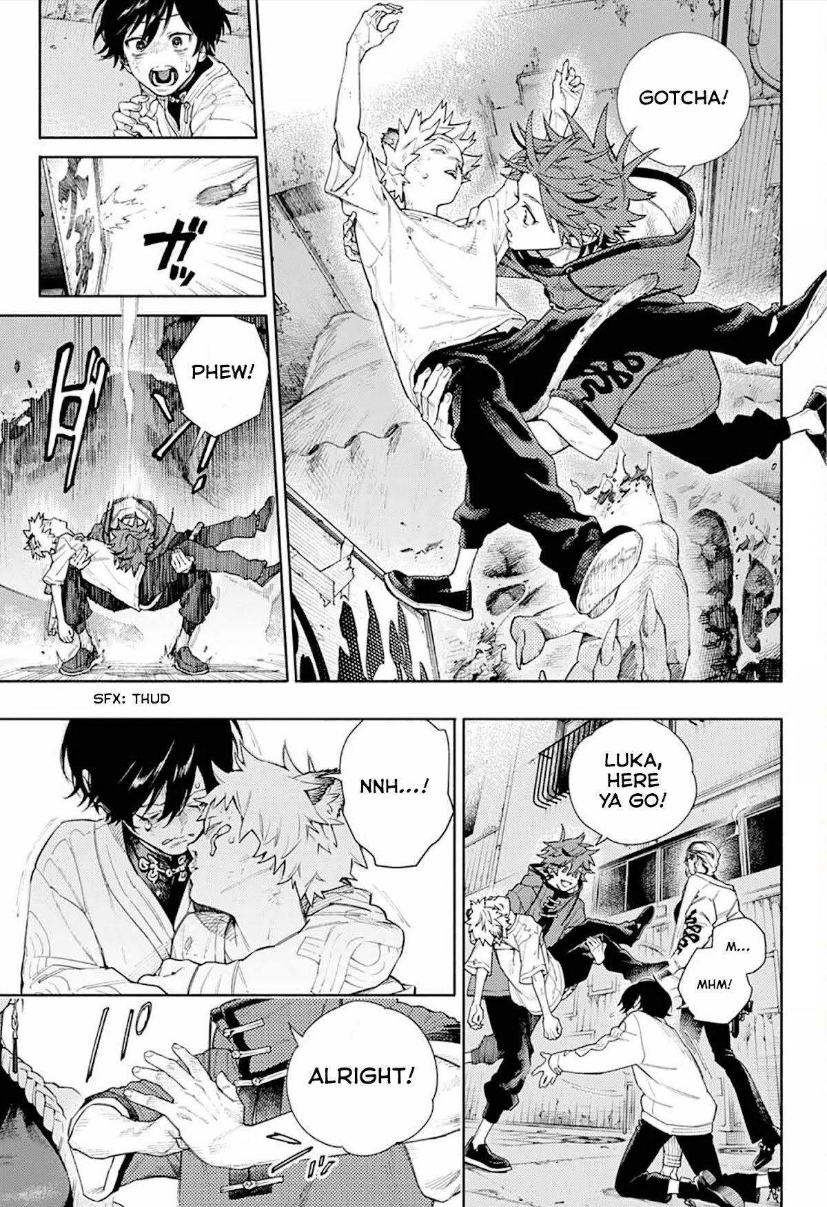 Gokurakugai Chapter 1 page 46 - Chapter 1: Gokuraku District’s Troubleshooters Office