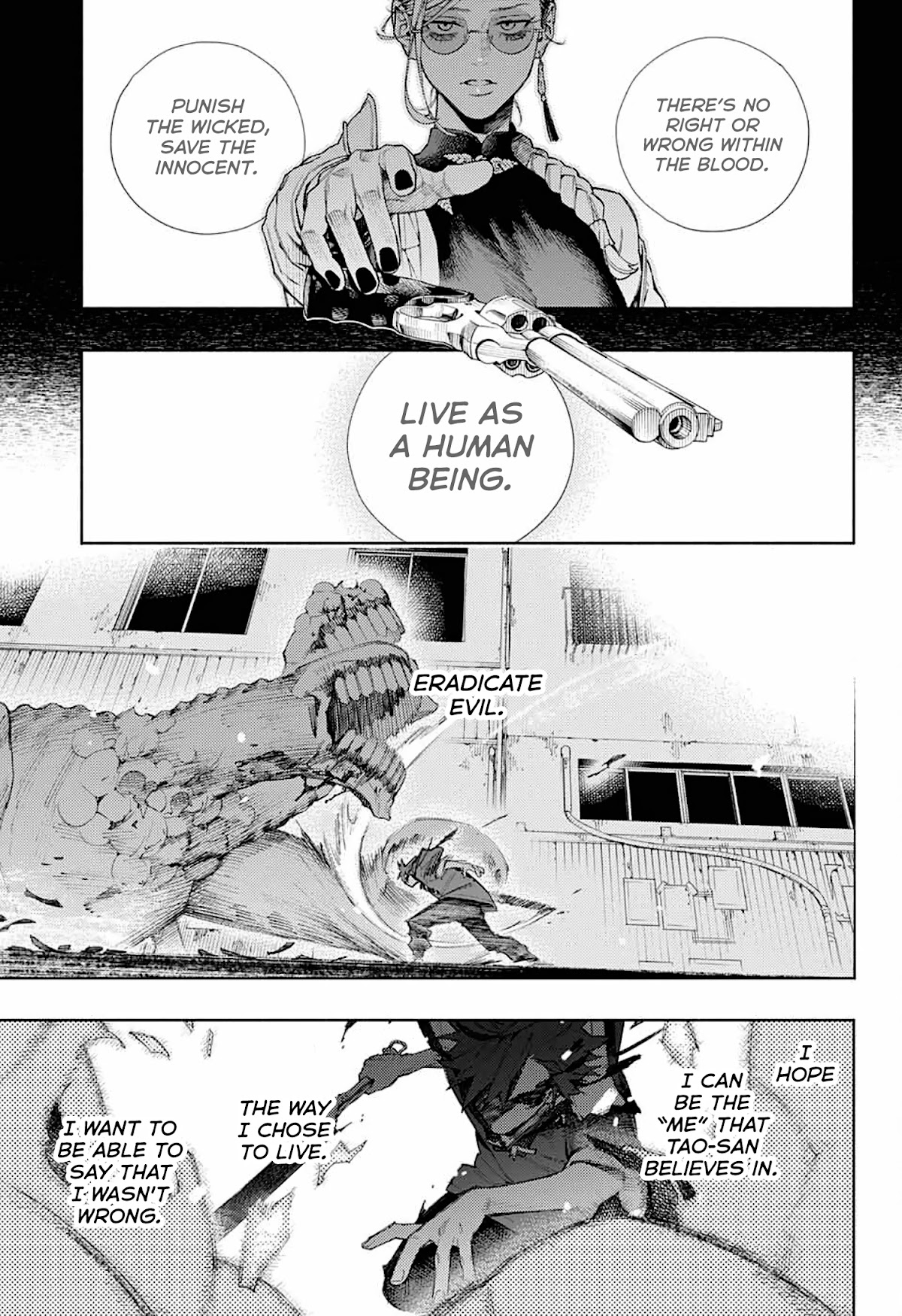 Gokurakugai Chapter 1 page 58 - Chapter 1: Gokuraku District’s Troubleshooters Office