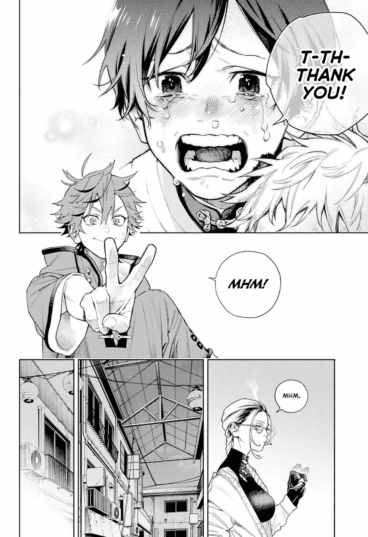 Gokurakugai Chapter 1 page 62 - Chapter 1: Gokuraku District’s Troubleshooters Office