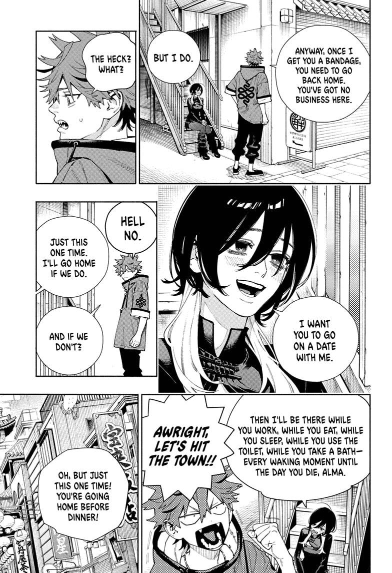 Gokurakugai Chapter 18 page 13 - Chapter 18