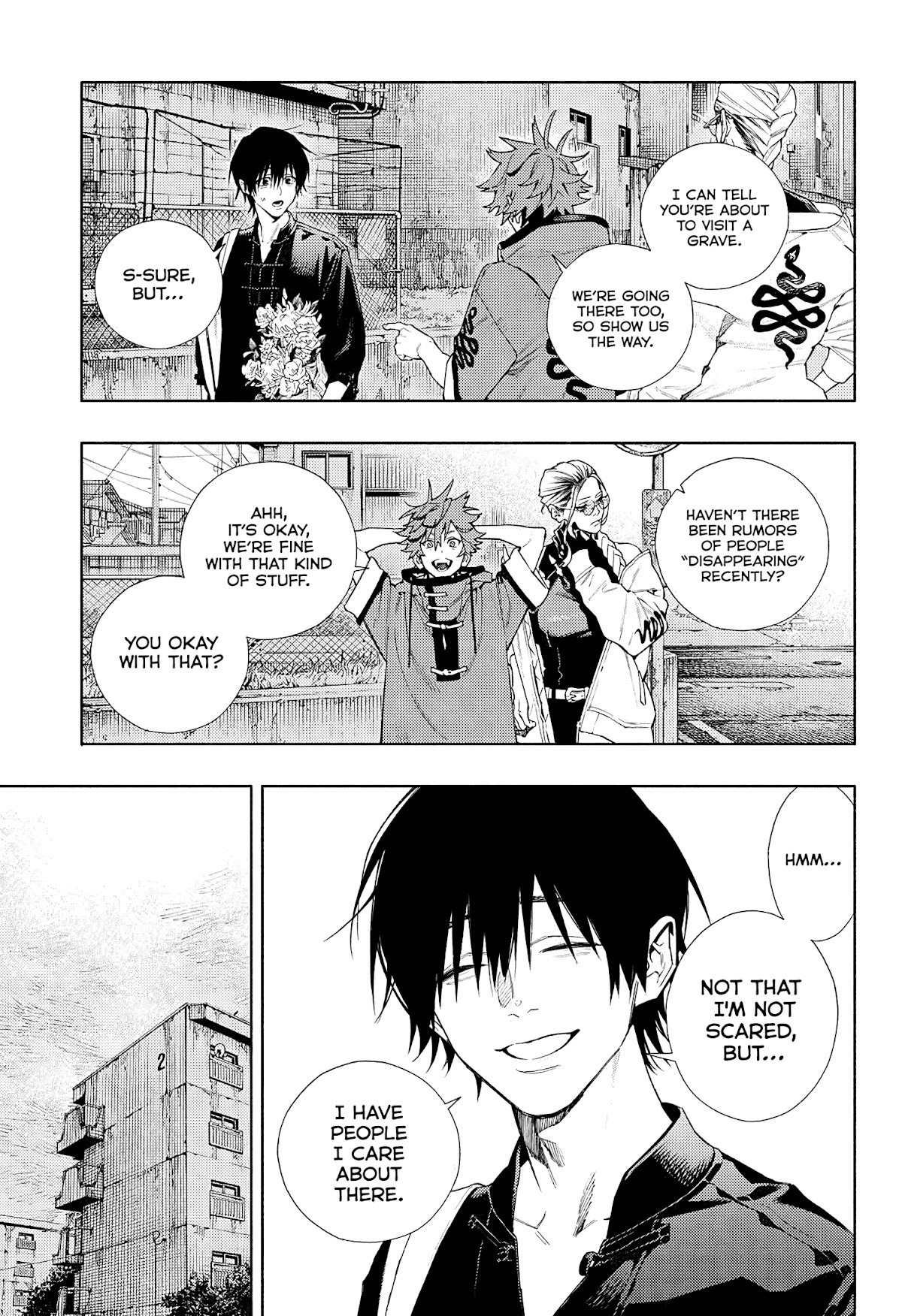 Gokurakugai Chapter 2 page 15 - Chapter 2: Home