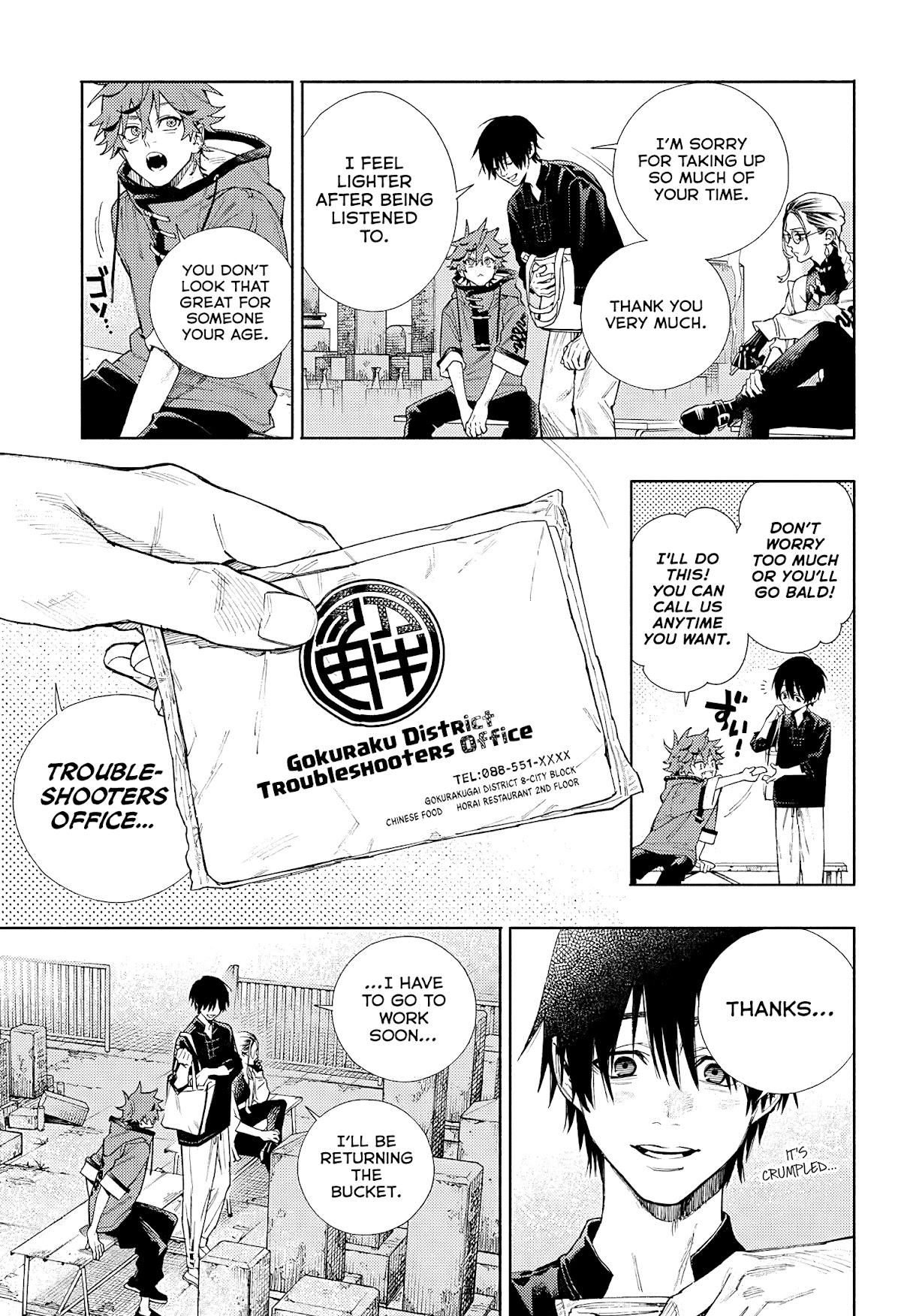 Gokurakugai Chapter 2 page 29 - Chapter 2: Home