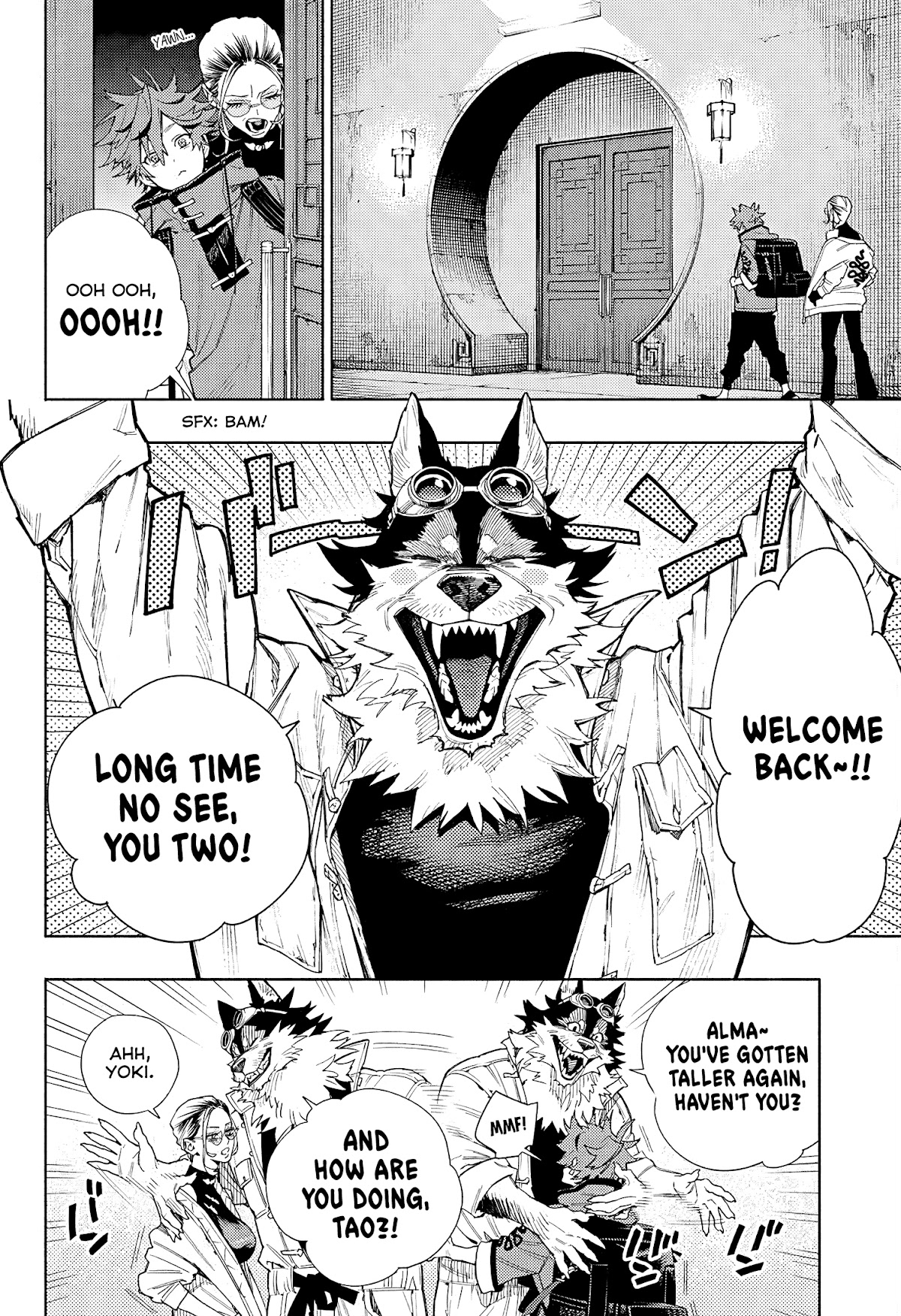 Gokurakugai Chapter 2 page 6 - Chapter 2: Home
