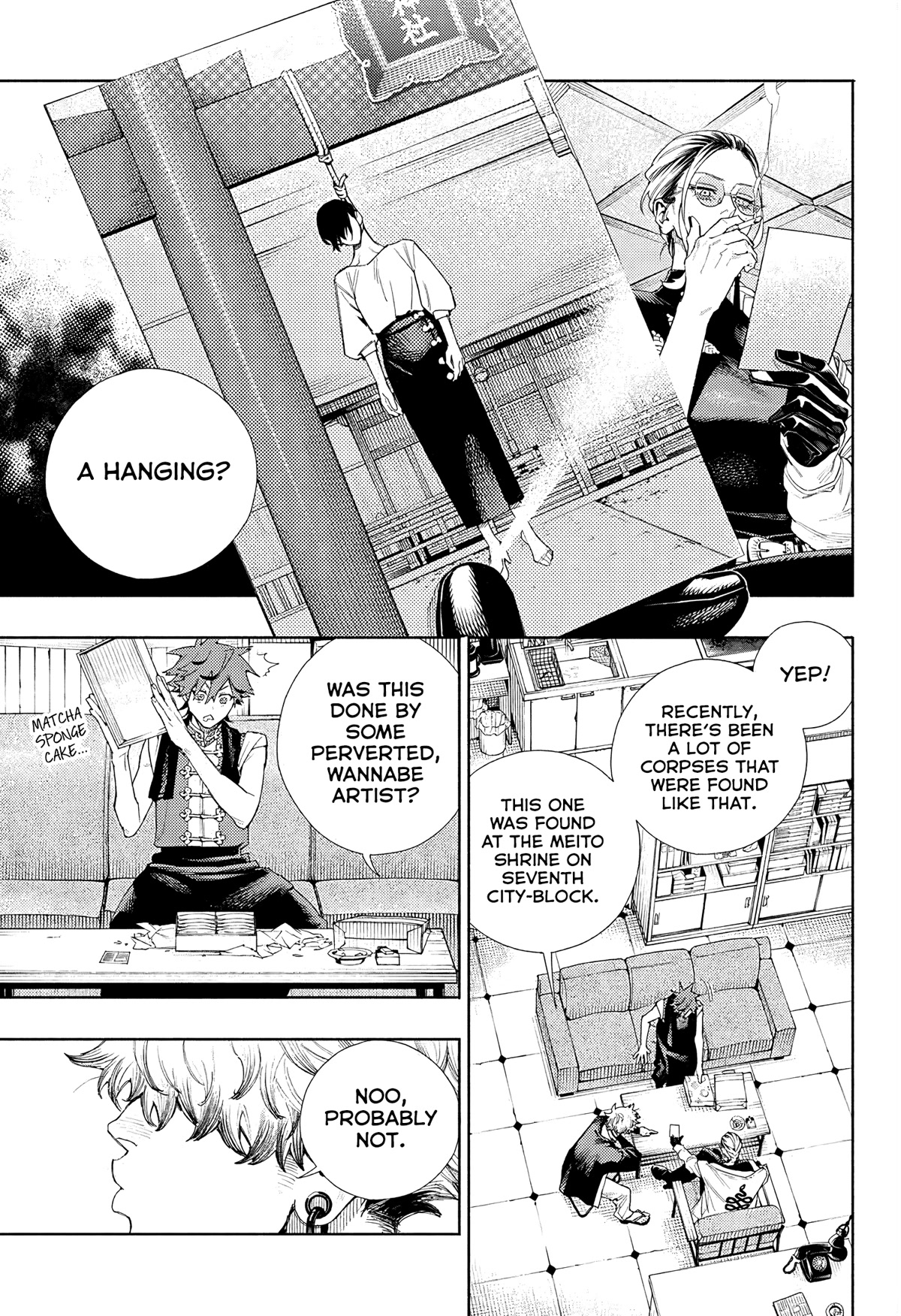 Gokurakugai Chapter 3 page 10 - Chapter 3: Failure