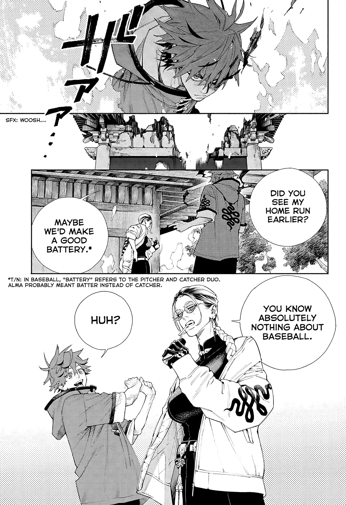 Gokurakugai Chapter 3 page 35 - Chapter 3: Failure