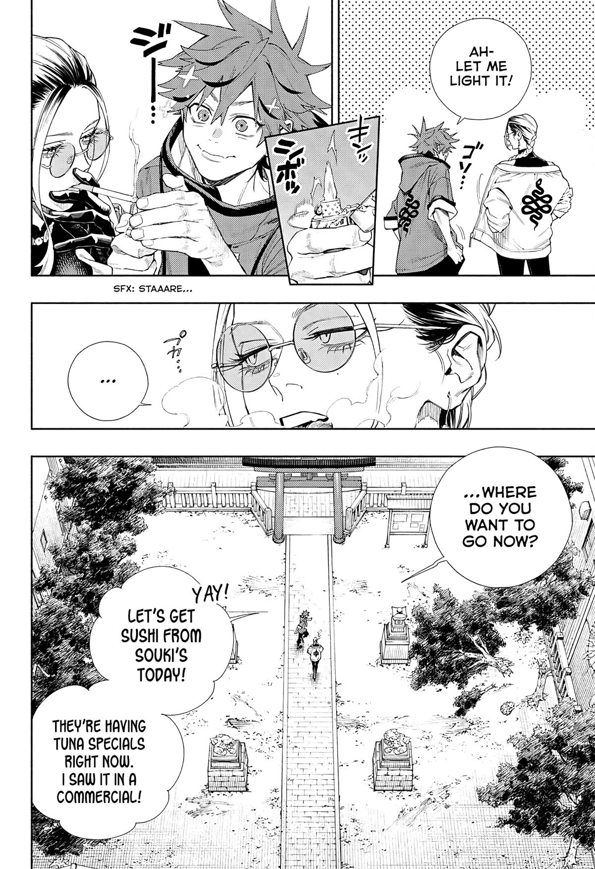 Gokurakugai Chapter 3 page 36 - Chapter 3: Failure