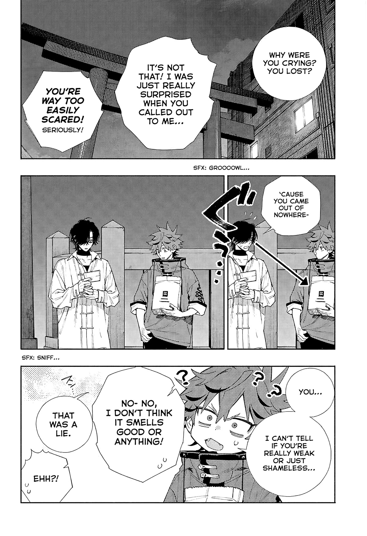 Gokurakugai Chapter 4 page 8 - Chapter 4: Ignorance is Bliss