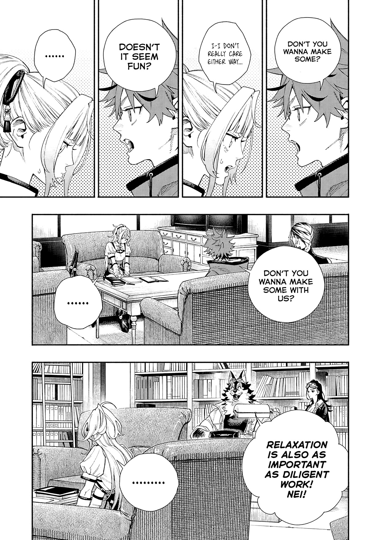 Gokurakugai Chapter 5.5 page 14 - Chapter 5.5: Free Time