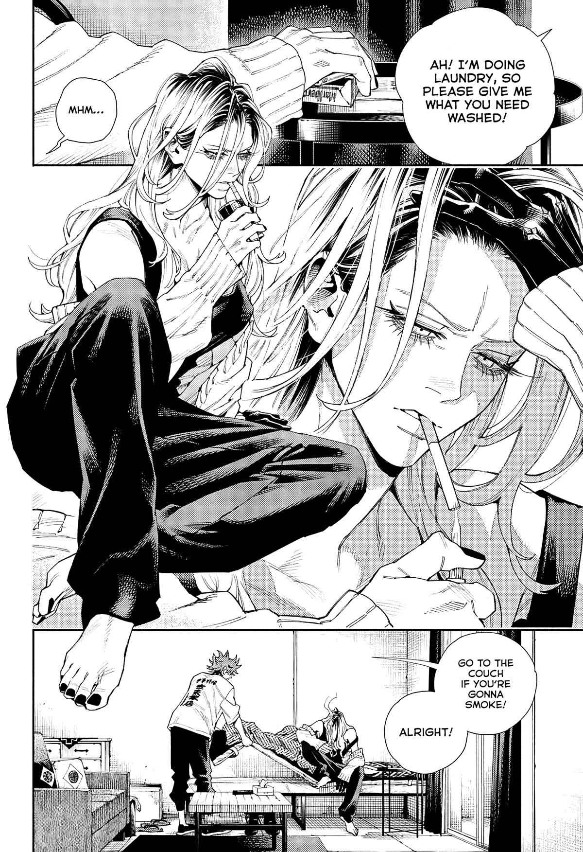 Gokurakugai Chapter 5.5 page 5 - Chapter 5.5: Free Time