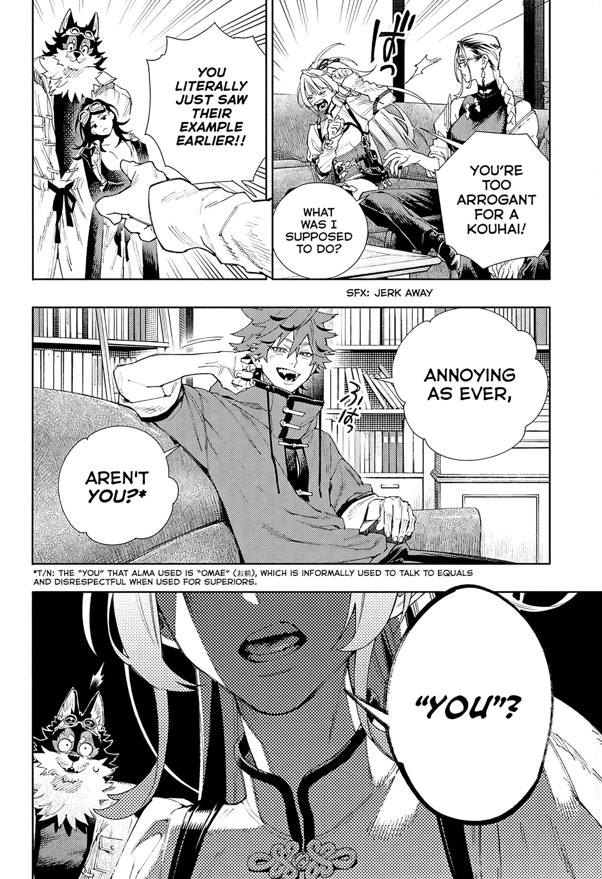 Gokurakugai Chapter 5 page 10 - Chapter 5: Child Prodigy