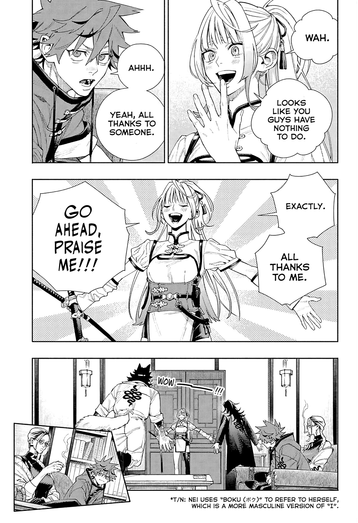 Gokurakugai Chapter 5 page 5 - Chapter 5: Child Prodigy