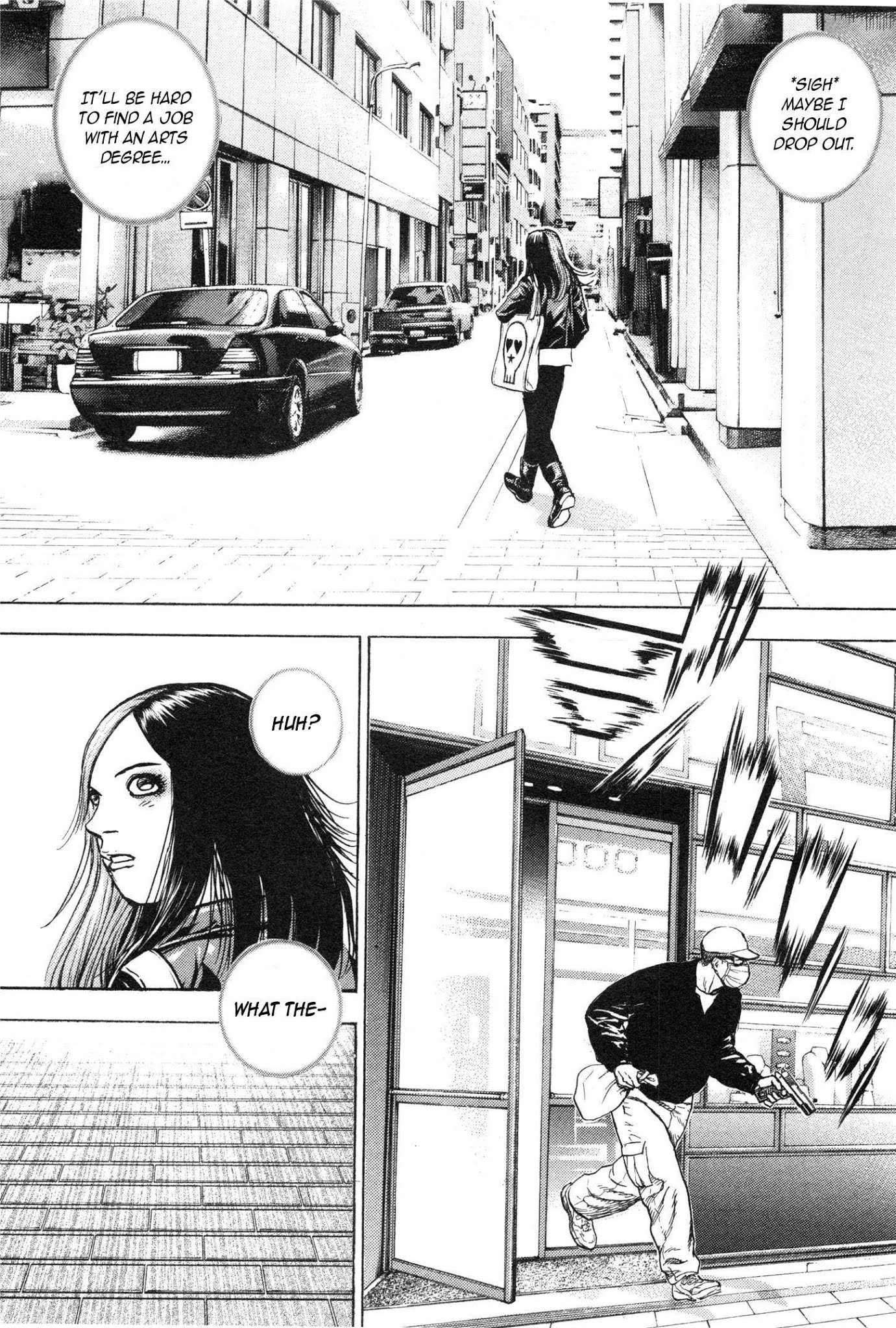 Gokusai Chapter 1 page 11 - Chapter 1: Lilou & Jou