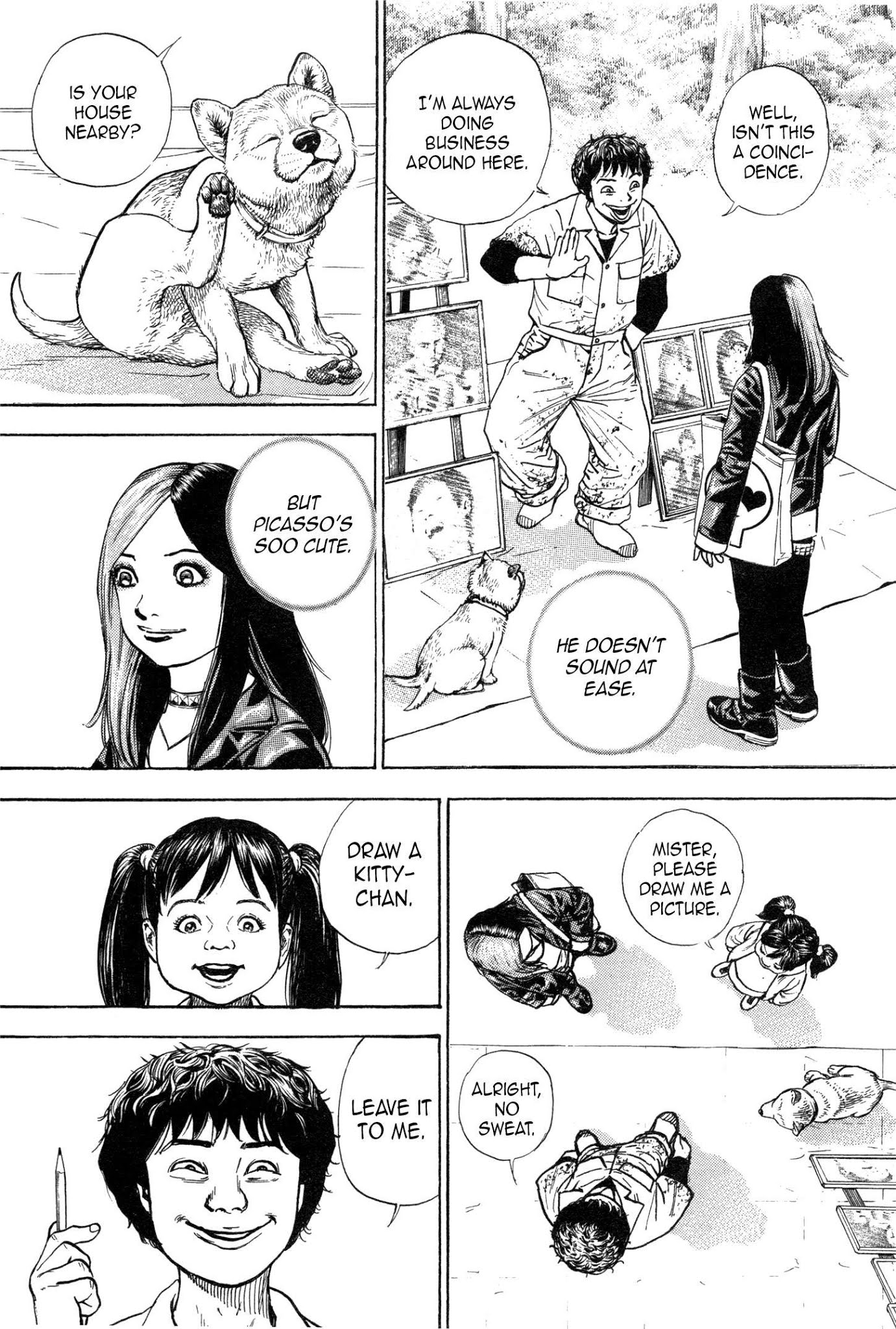 Gokusai Chapter 2 page 5 - Chapter 2: A potrait artist's Job