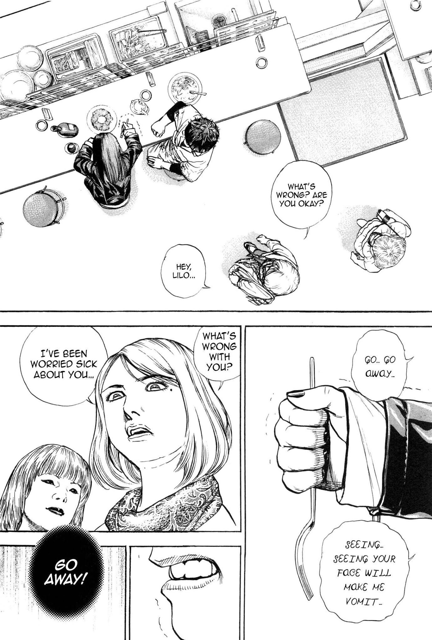Gokusai Chapter 3 page 14 - Chapter 3: Murderous Intent and Acceptance