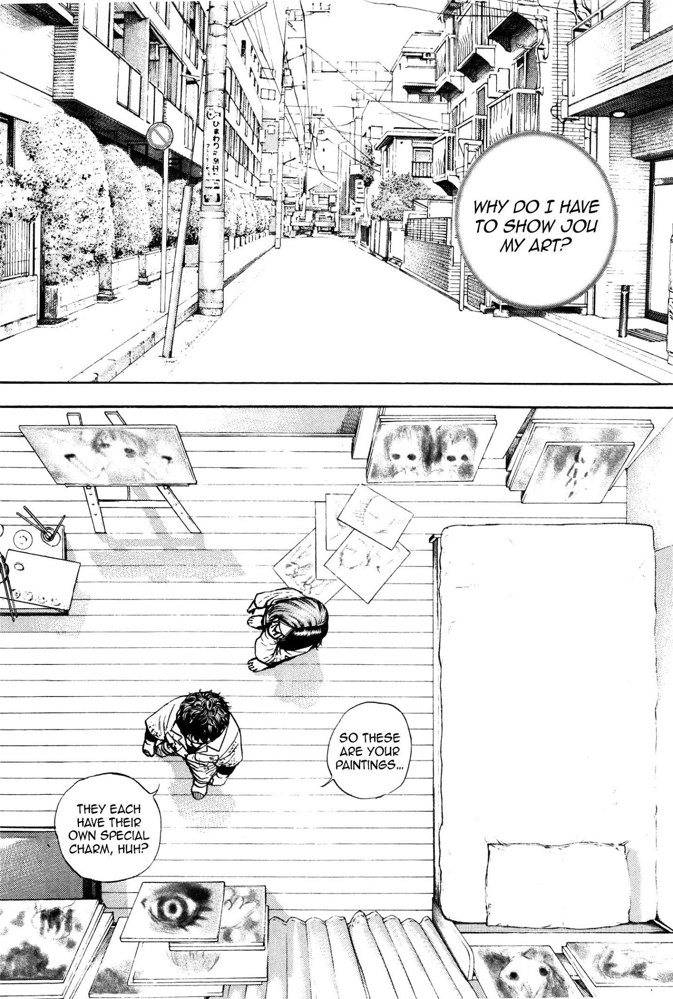 Gokusai Chapter 3 page 2 - Chapter 3: Murderous Intent and Acceptance