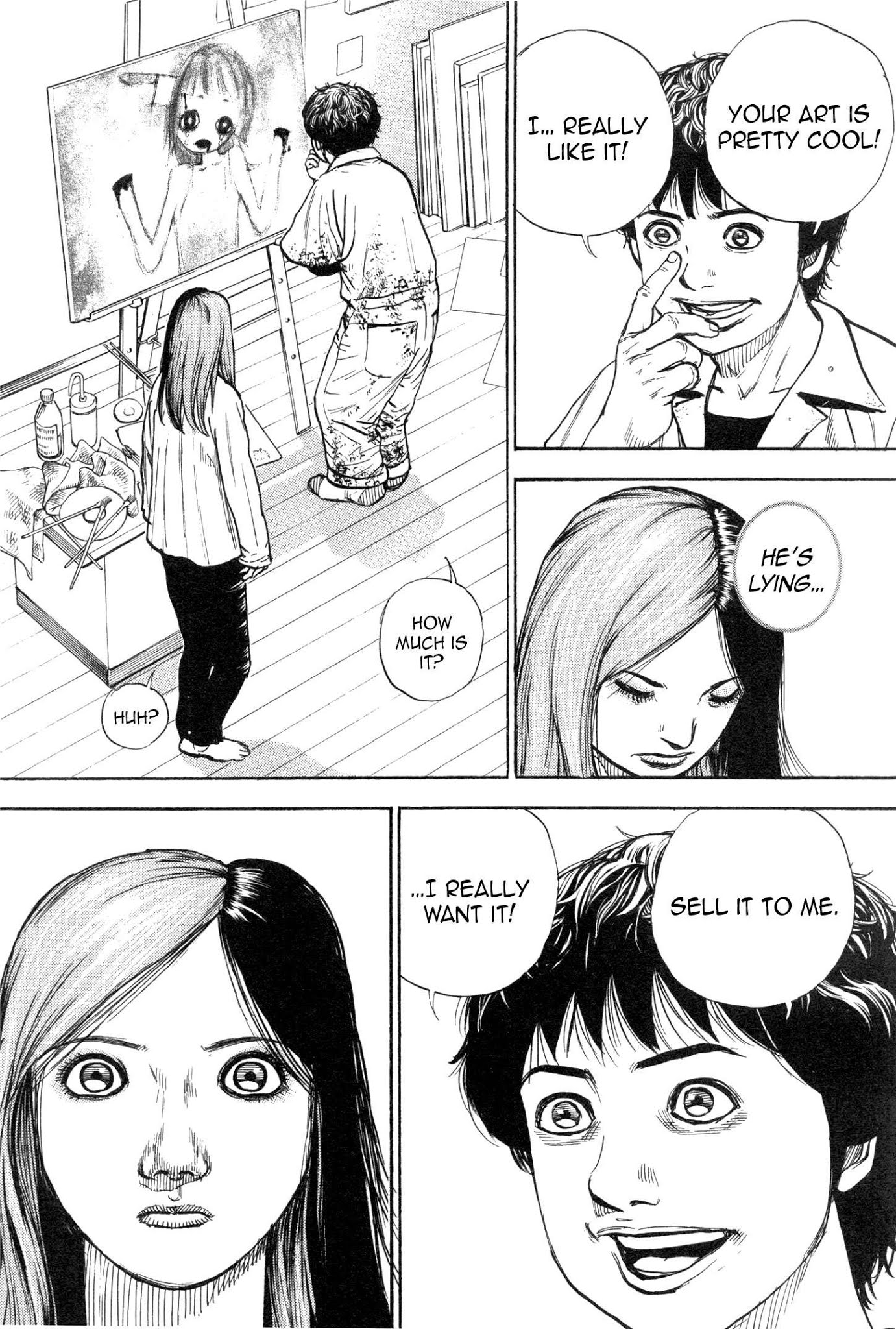 Gokusai Chapter 3 page 5 - Chapter 3: Murderous Intent and Acceptance