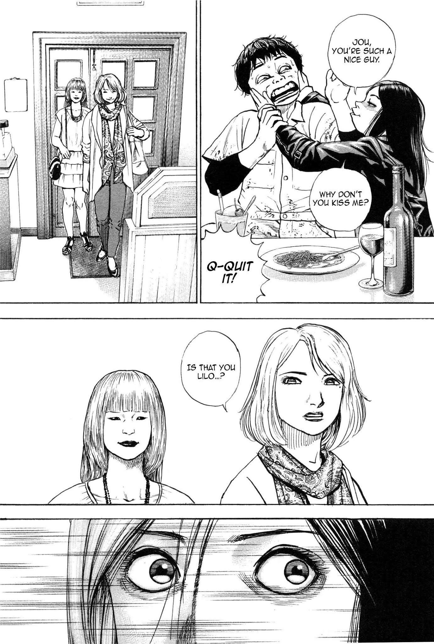 Gokusai Chapter 3 page 8 - Chapter 3: Murderous Intent and Acceptance