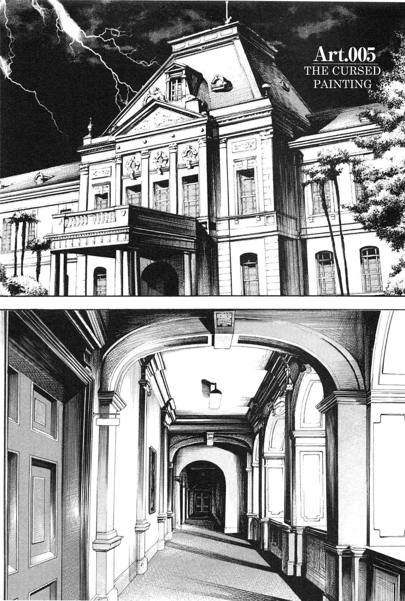 Gokusai Chapter 5 page 1 - Chapter 5: The Cursed Painting