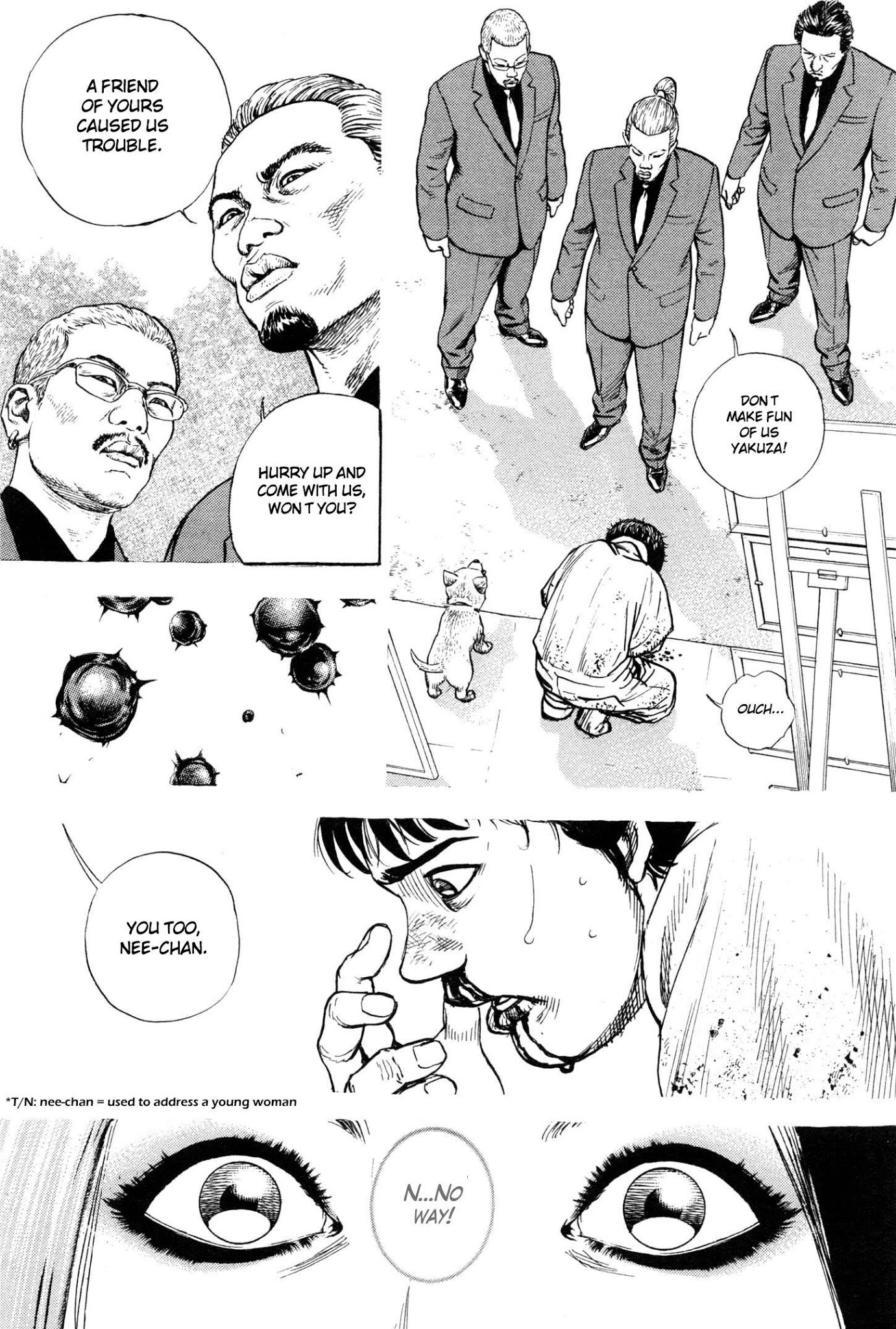 Gokusai Chapter 6 page 10 - Chapter 6: Ai-chan of the Arts