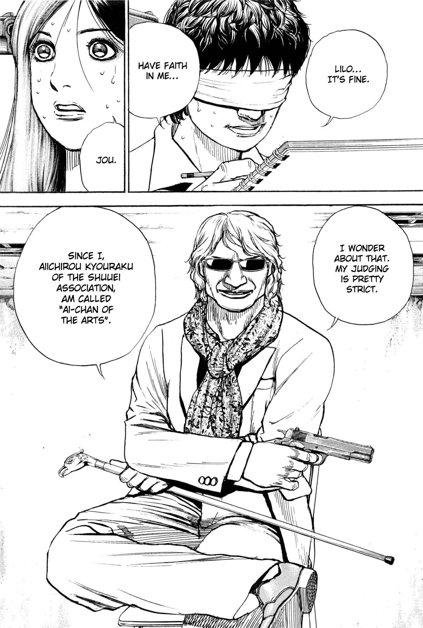 Gokusai Chapter 6 page 20 - Chapter 6: Ai-chan of the Arts