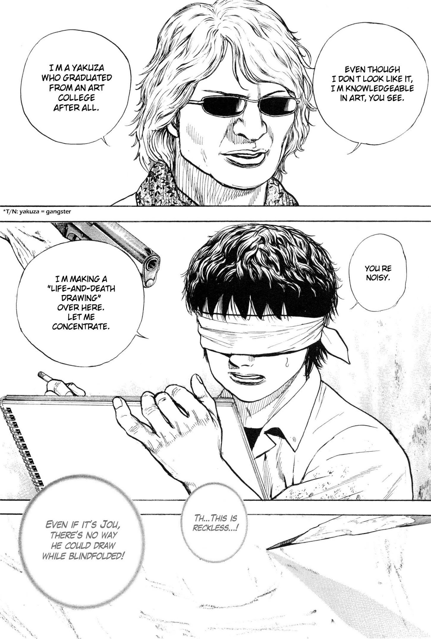 Gokusai Chapter 6 page 6 - Chapter 6: Ai-chan of the Arts