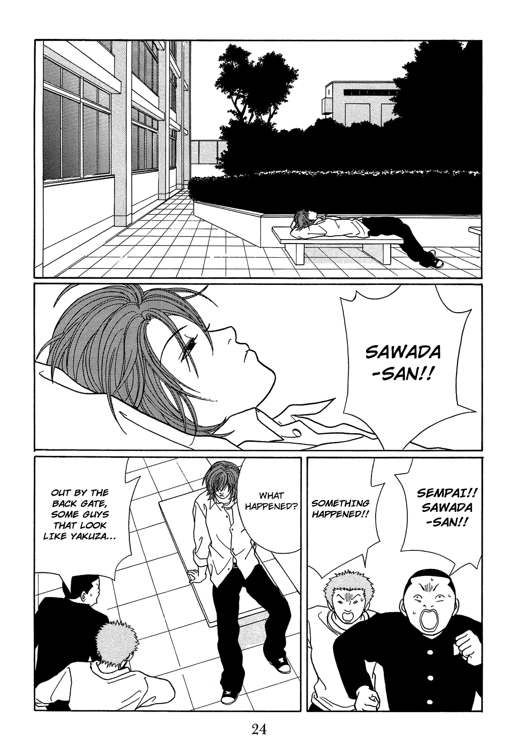 Gokusen Chapter 100 page 2 - Chapter 100: Shin's Been Kidnapped!?