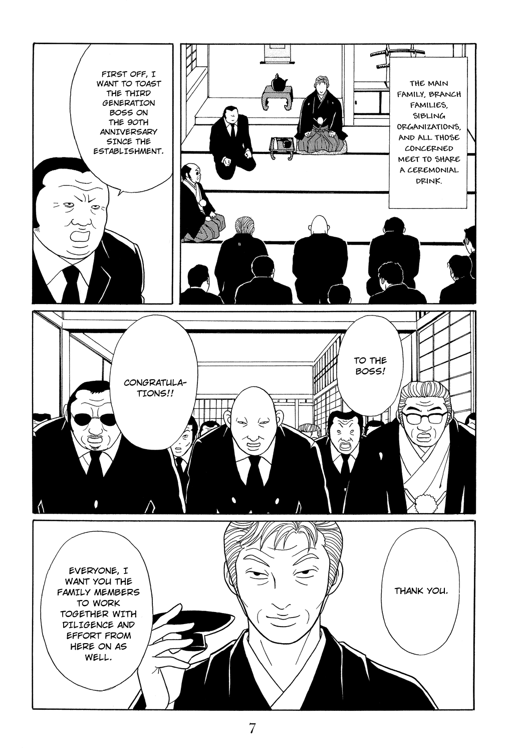 Gokusen Chapter 109 page 8 - Chapter 109: The Most Important Day of the Year