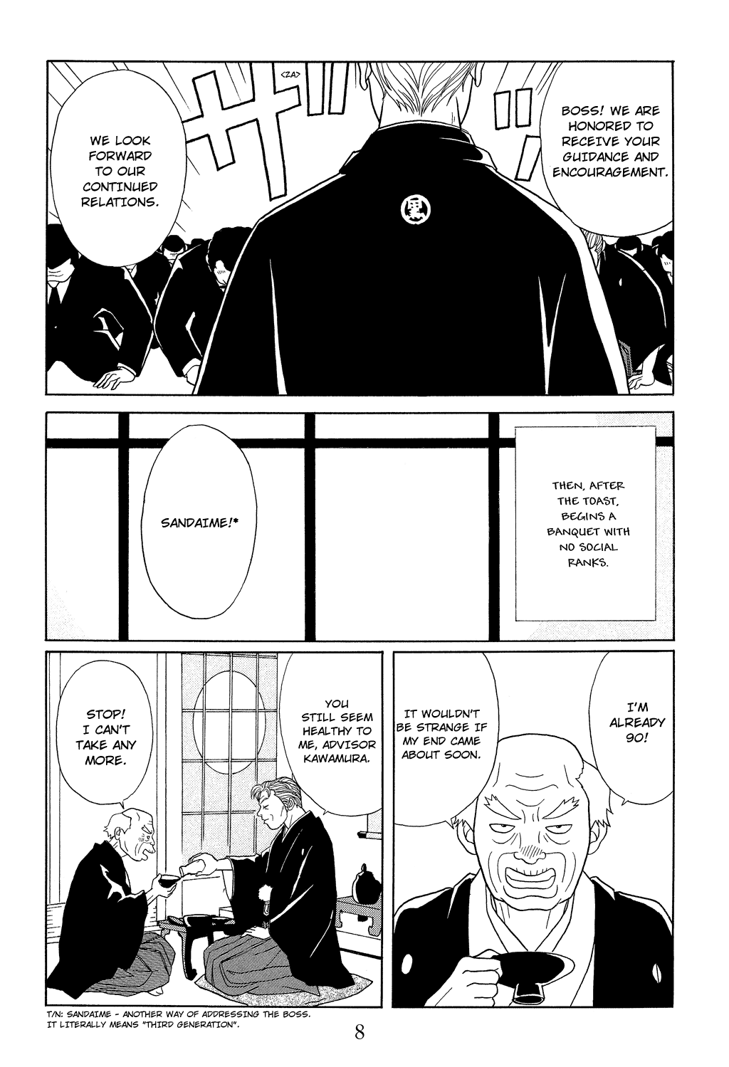 Gokusen Chapter 109 page 9 - Chapter 109: The Most Important Day of the Year