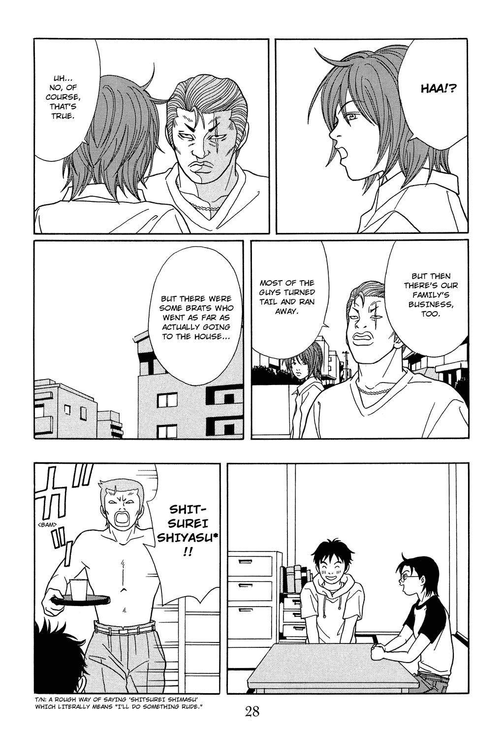 Gokusen Chapter 110 page 6 - Chapter 110: Shinohara-sensei and a Shadow of a Woman