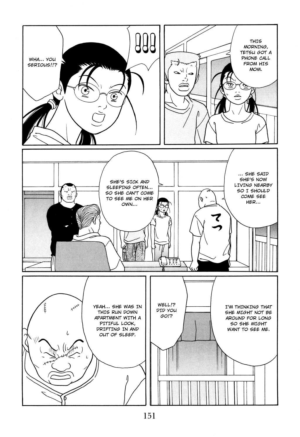 Gokusen Chapter 116 page 9 - Chapter 116: Various Ways of Living, for Tetsu as Well
