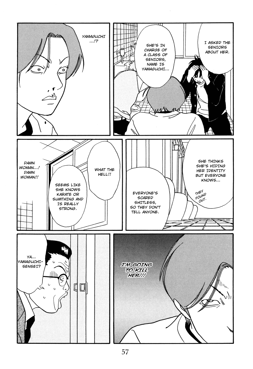 Gokusen Chapter 120 page 13 - Chapter 120: Appearance of the Mysterious Masked Wrestler
