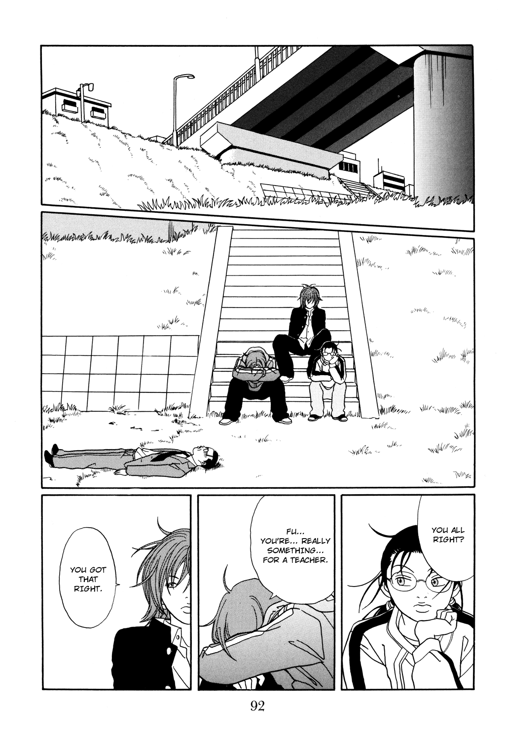 Gokusen Chapter 122 page 8 - Chapter 122: The Chivalry of Vice Principal Sawatari