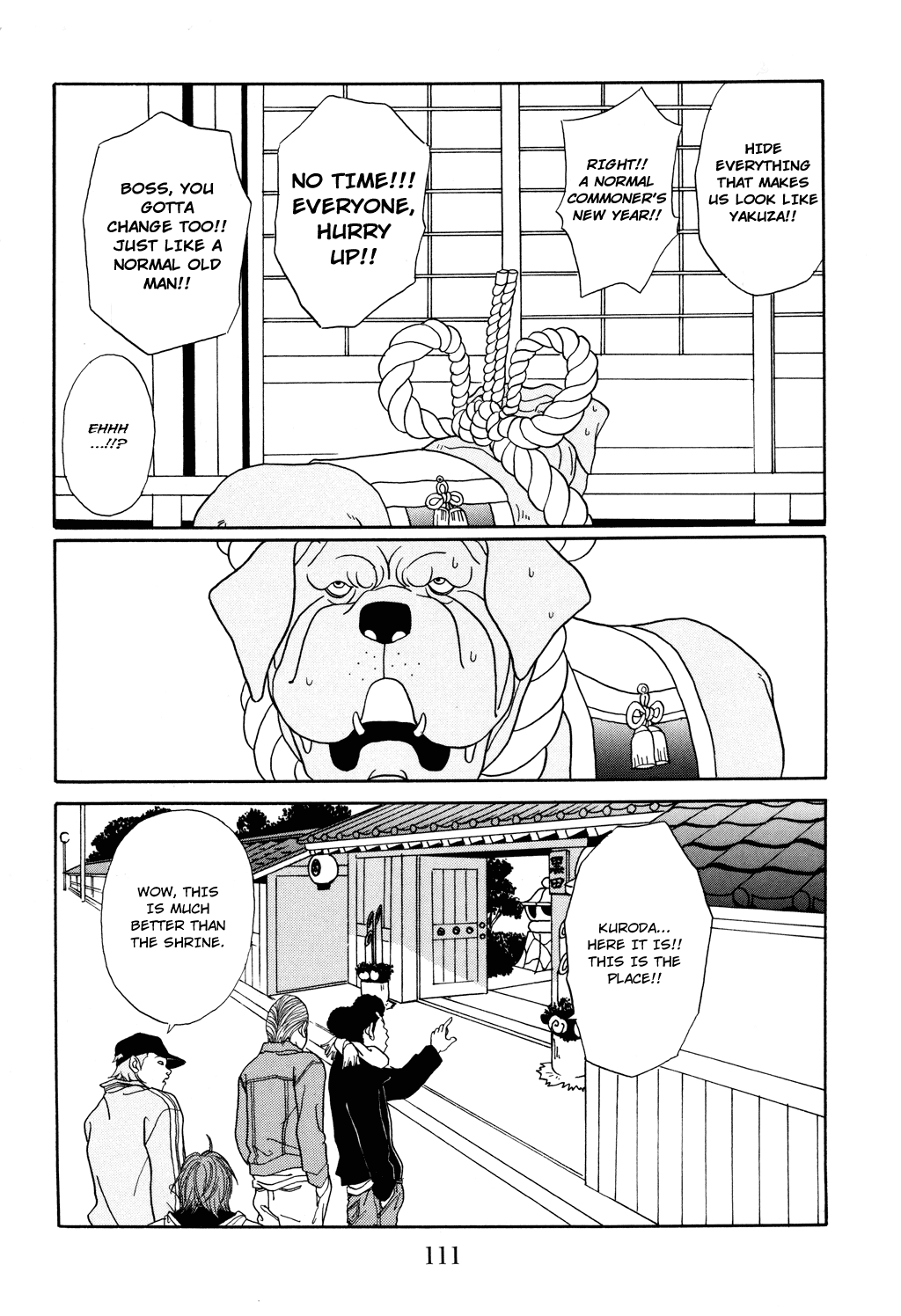 Gokusen Chapter 123 page 8 - Chapter 123: Kuroda Family's New Year