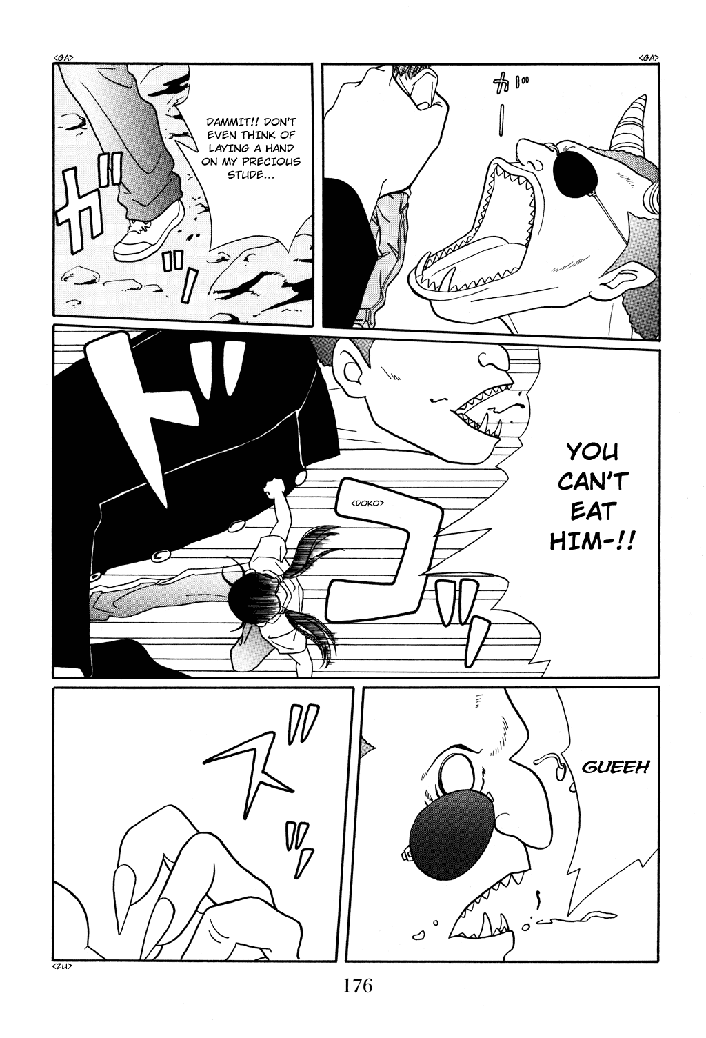 Gokusen Chapter 124.1 page 28 - Chapter 124.1: Special: Bizarre Occurence at the Demon Temple