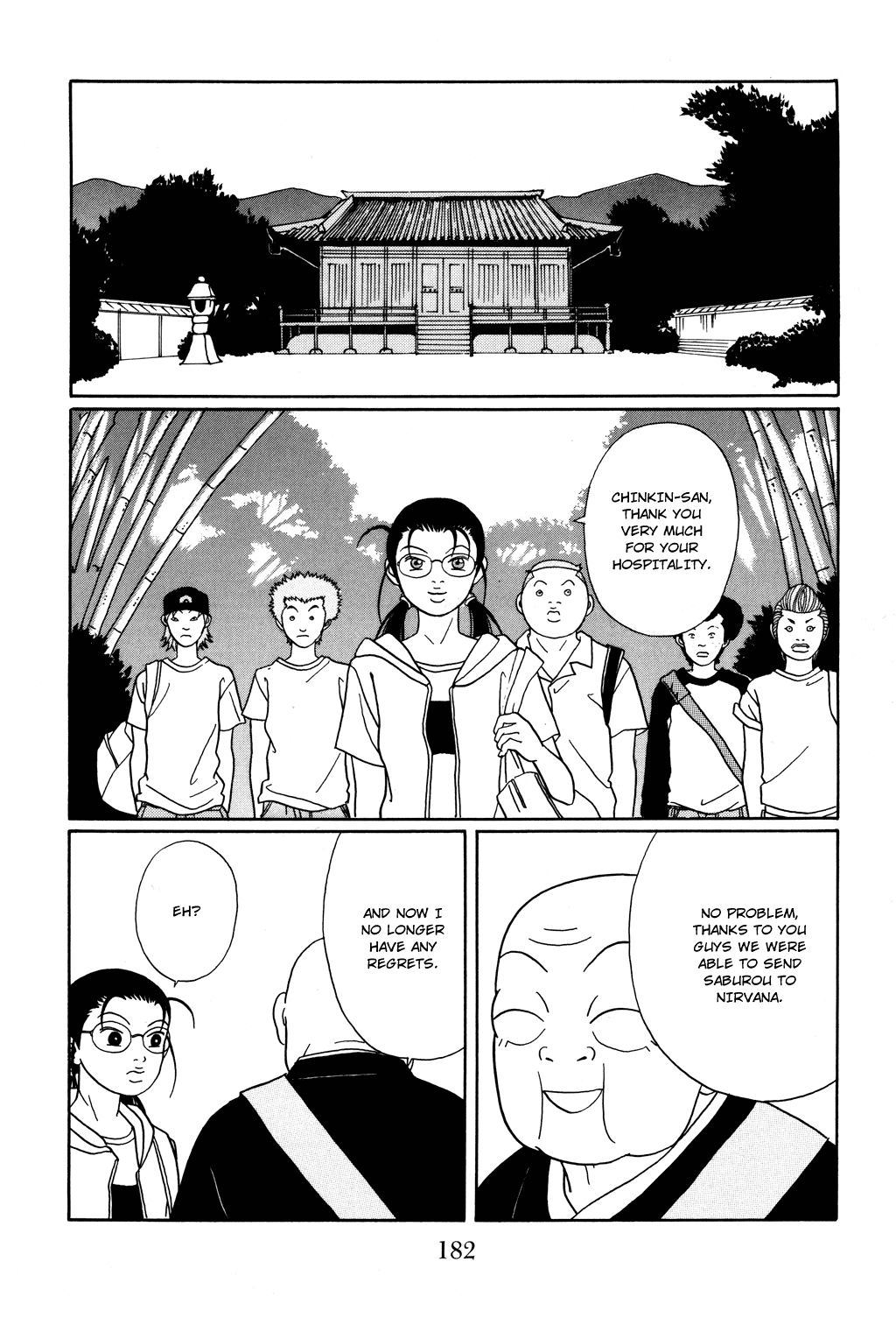 Gokusen Chapter 124.1 page 34 - Chapter 124.1: Special: Bizarre Occurence at the Demon Temple