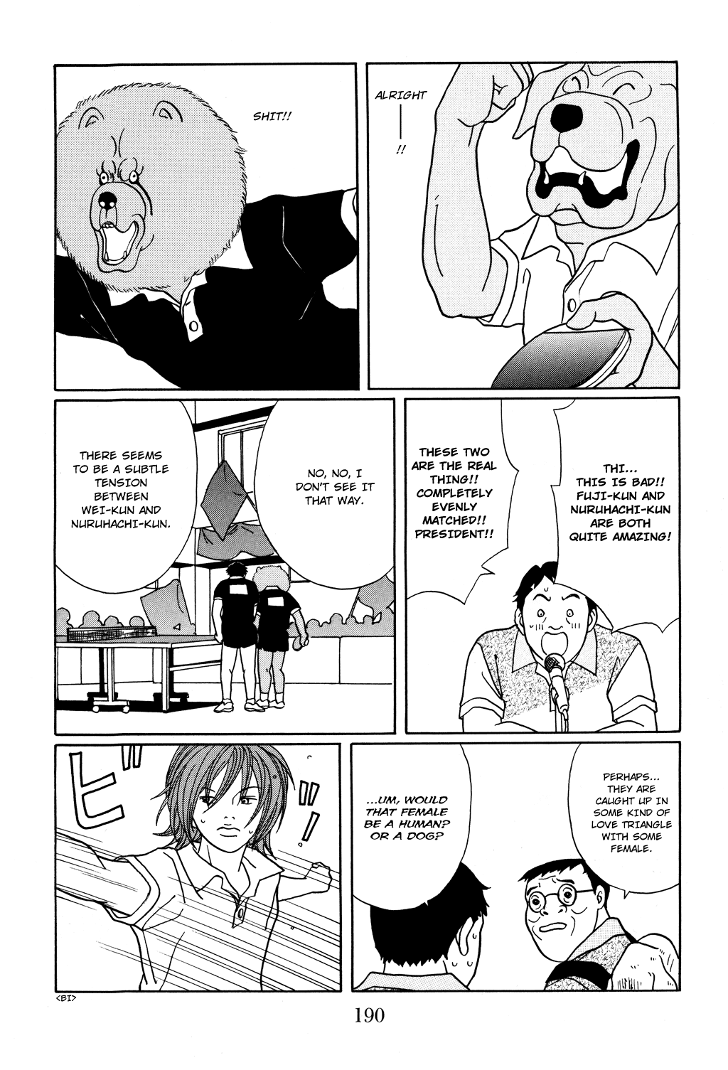 Gokusen Chapter 124.2 page 5 - Chapter 124.2: Special: Biography of the End of the Century Ping Pong King