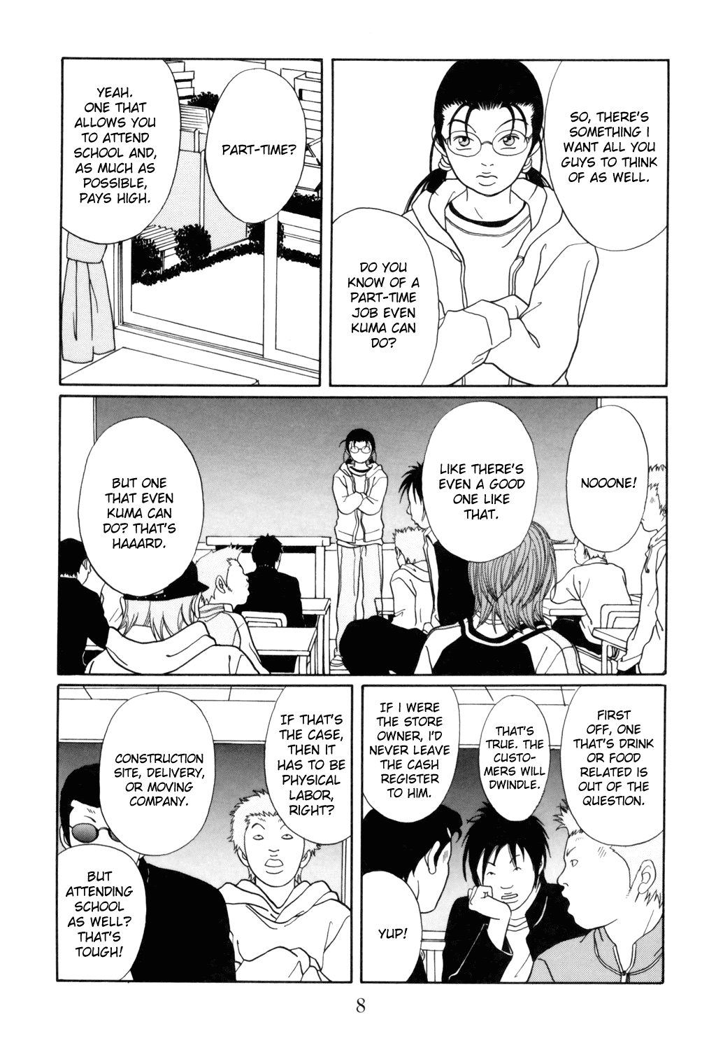 Gokusen Chapter 125 page 9 - Chapter 125: Operation Part-Time